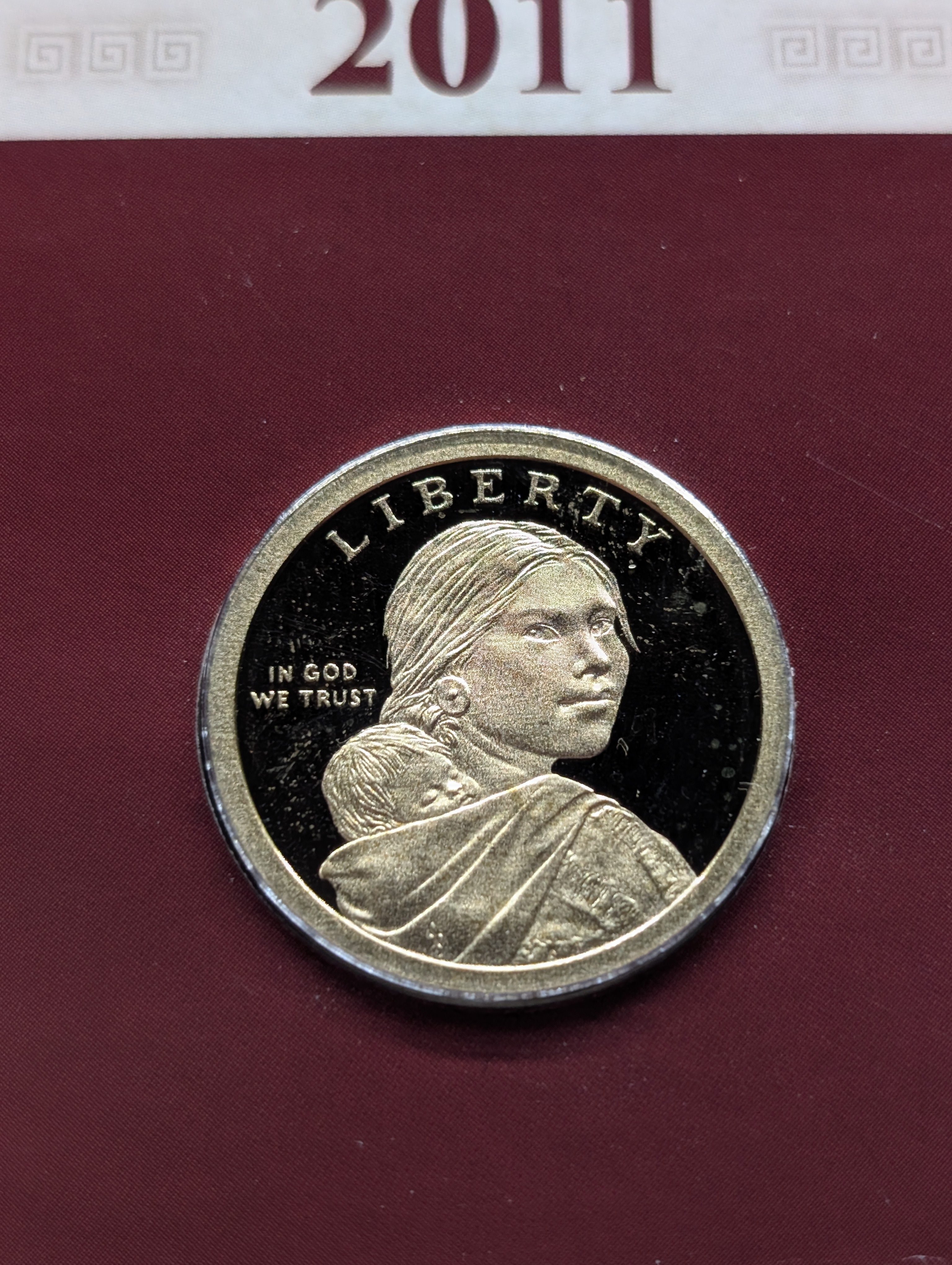 2011-S PROOF Native American Sacagawea Dollar