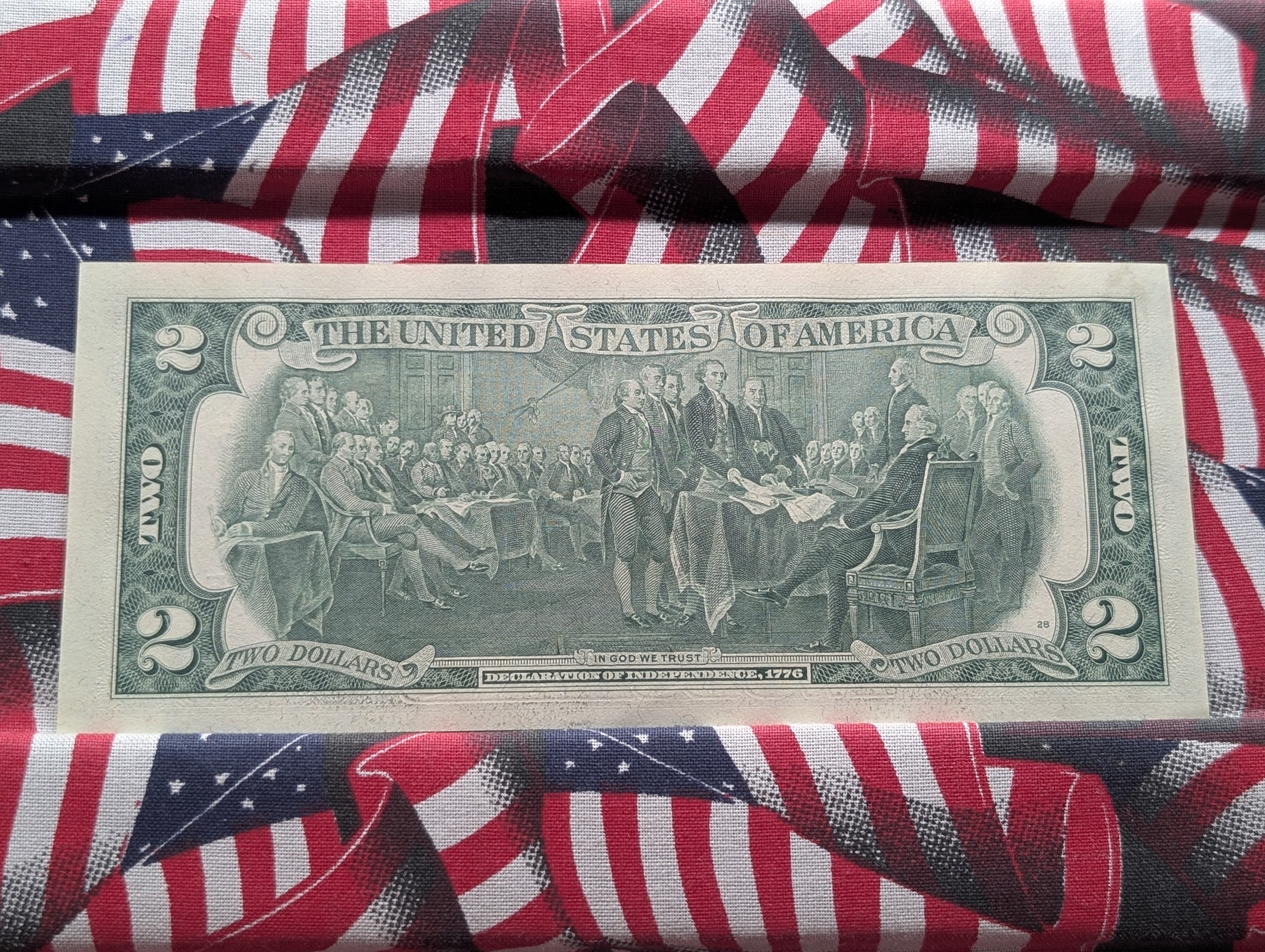 1976 Series $2 Federal Reserve Note - Crisp