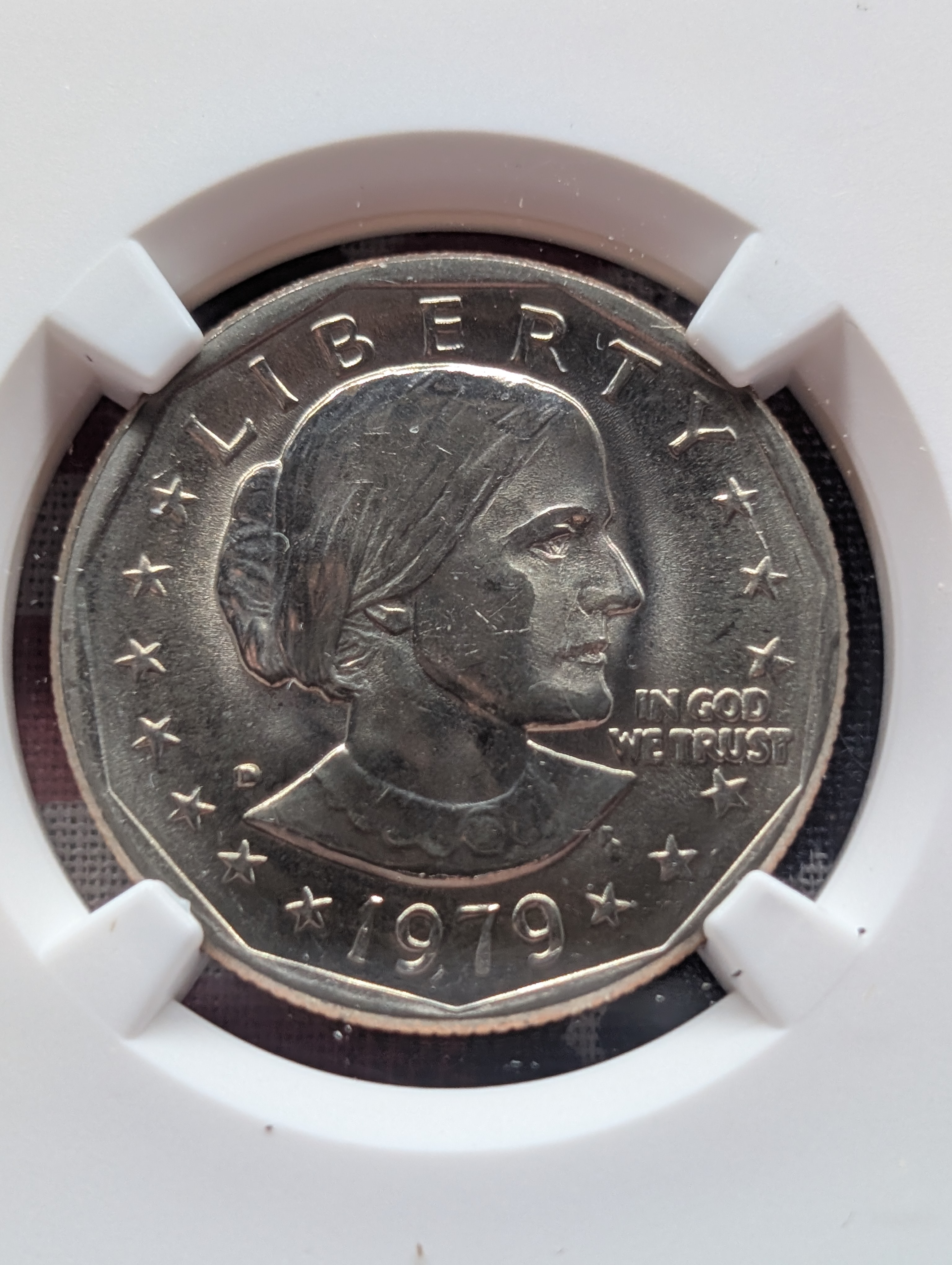 1979-D Susan B. Anthony Dollar - NGC MS65