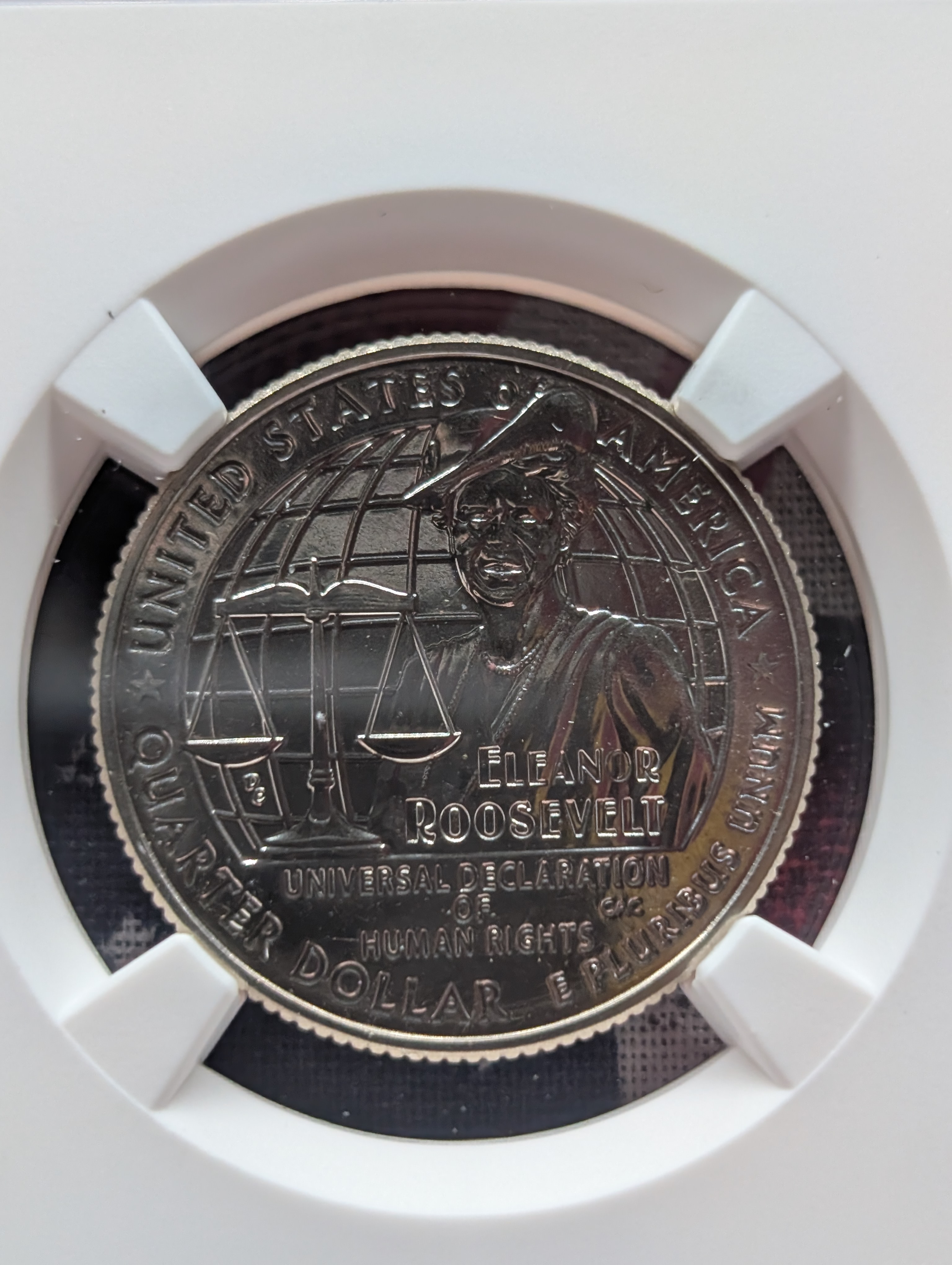 2023-D Eleanor Roosevelt Quarter - NGC MS68 Early Release