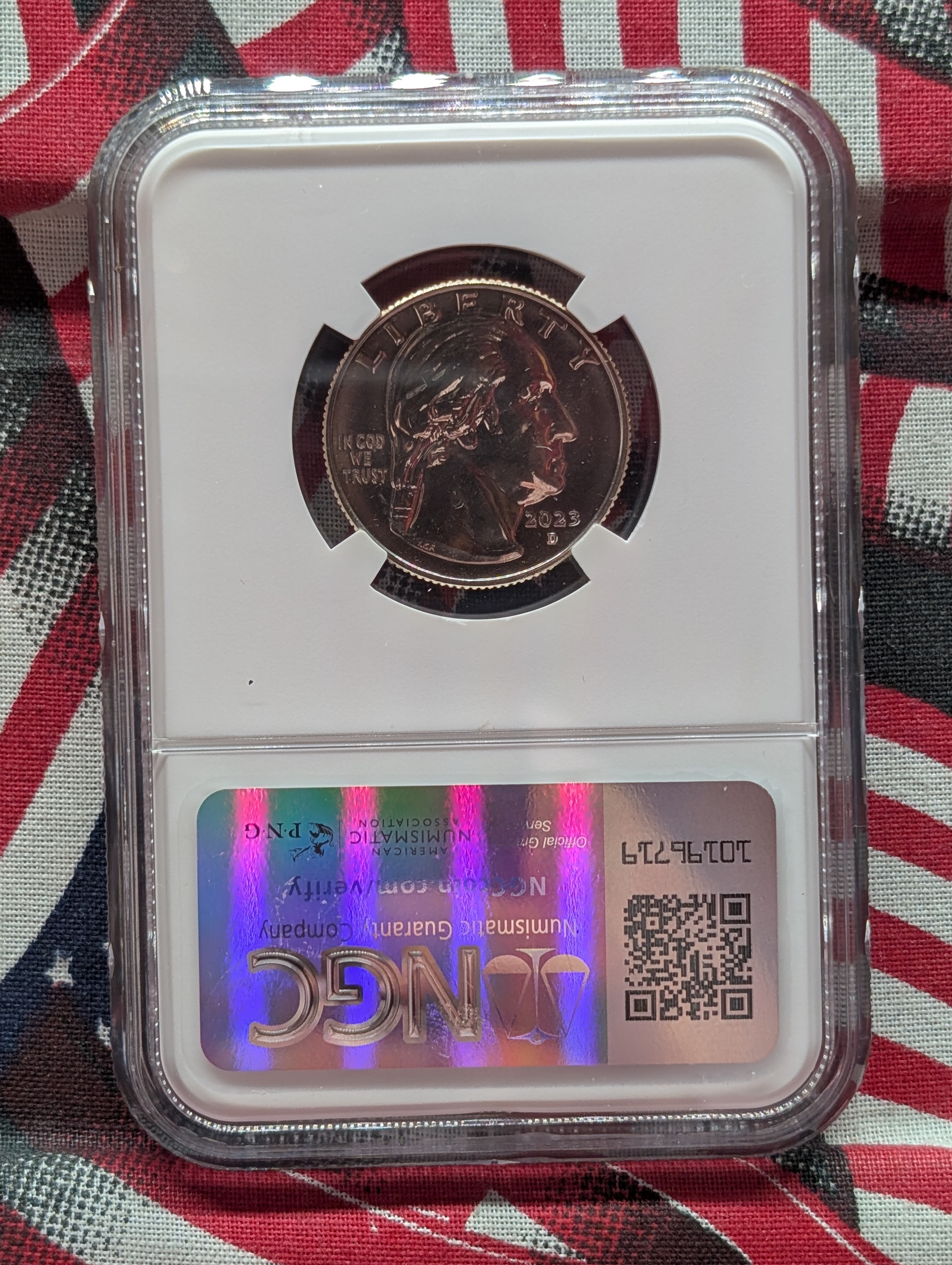 2023-D Eleanor Roosevelt Quarter - NGC MS68 Early Release