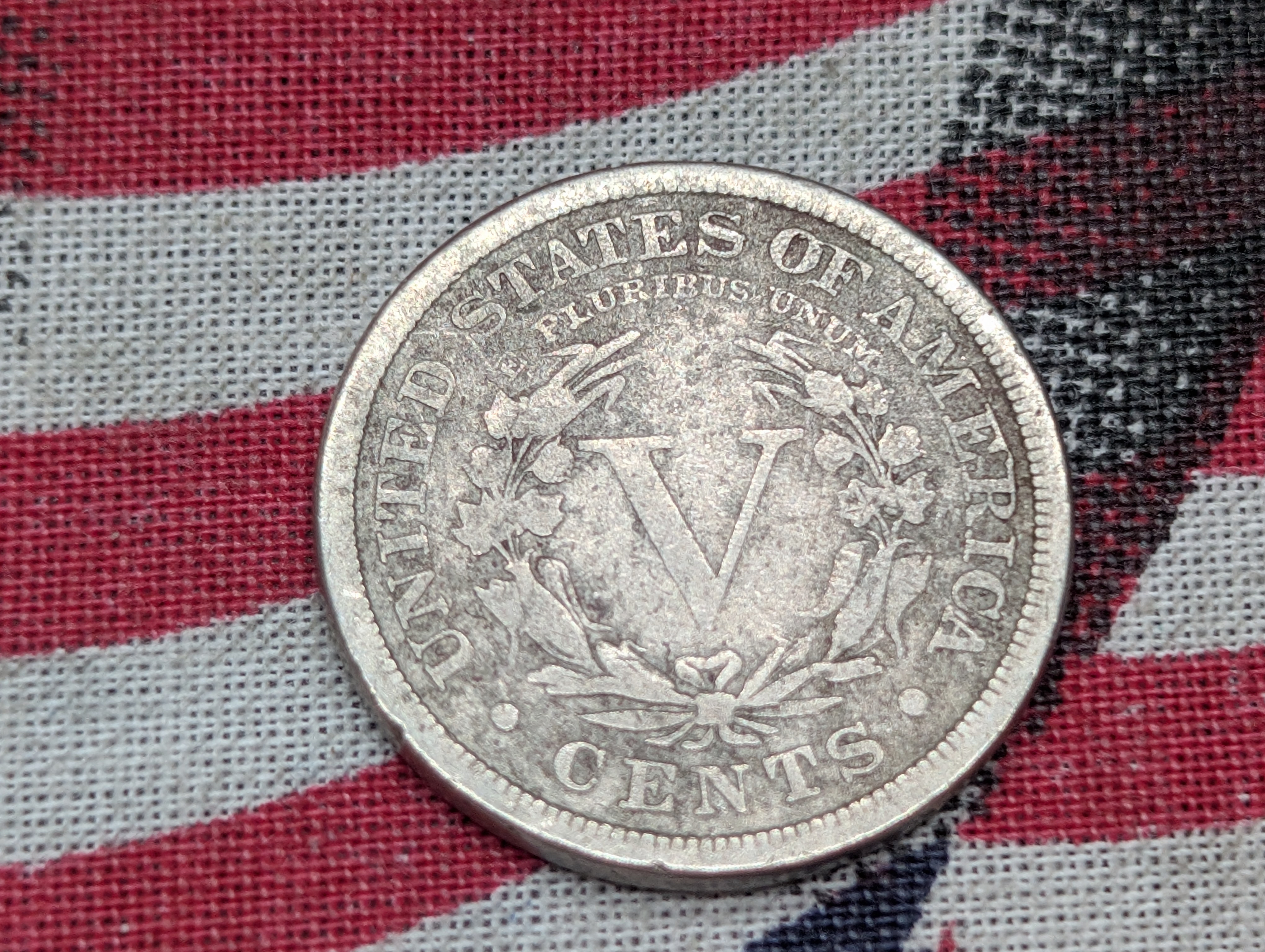 1884 Liberty V-Nickel - Better Date!!