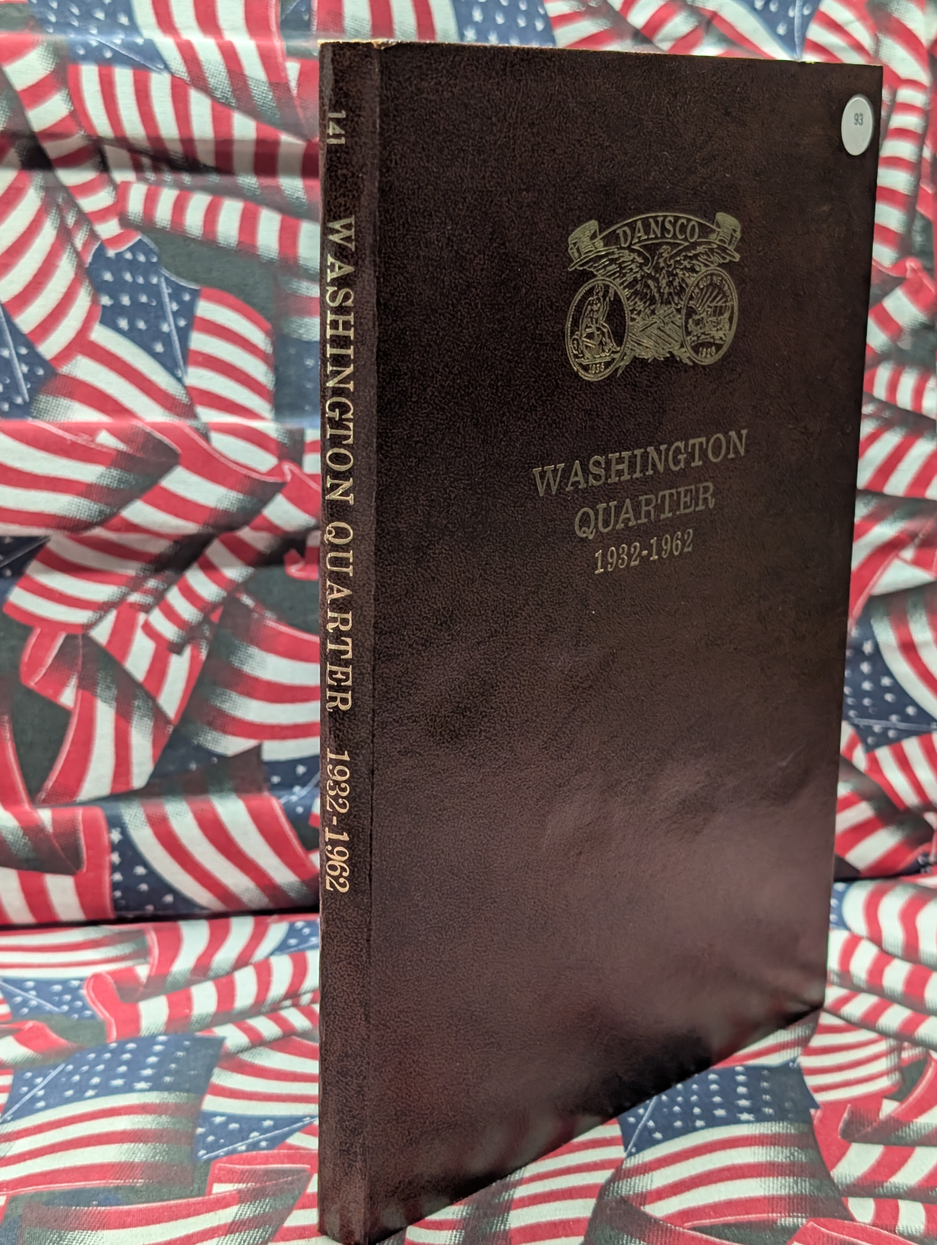 *EMPTY* Vintage Washington Quarter Dansco Album - No Coins