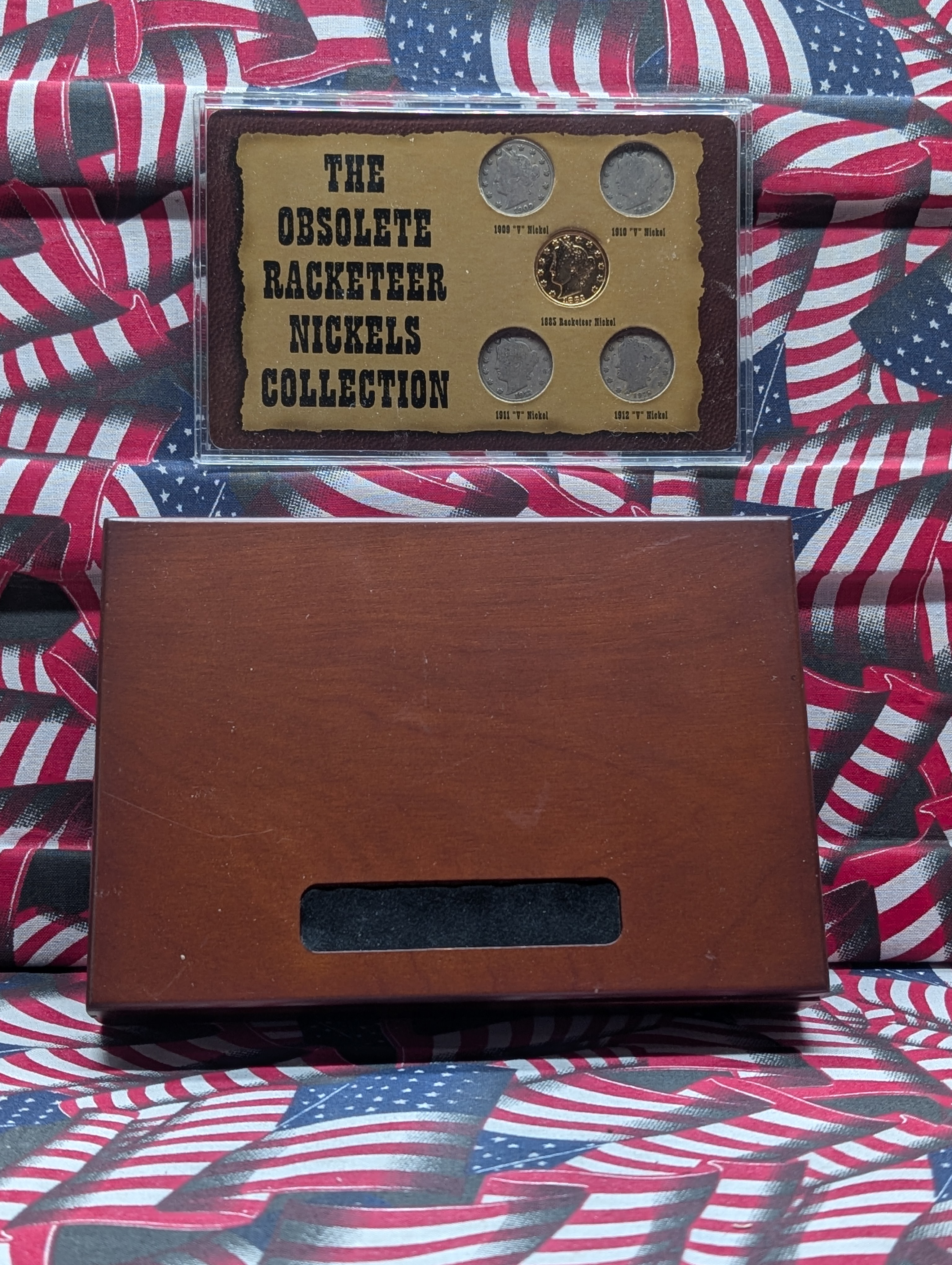 "The Obsolete Racketeer" 5-Coin Liberty V-Nickel Set