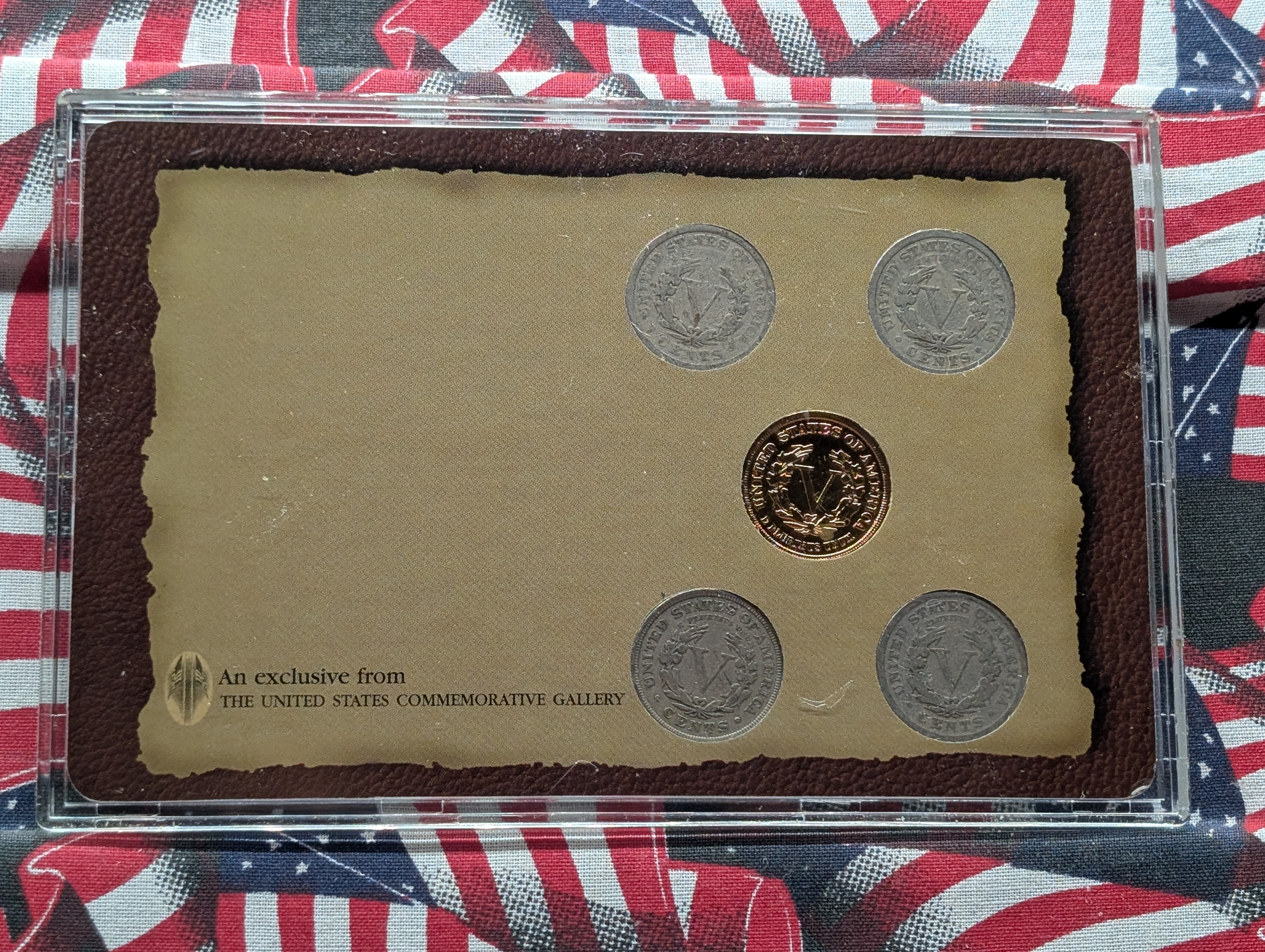 "The Obsolete Racketeer" 5-Coin Liberty V-Nickel Set
