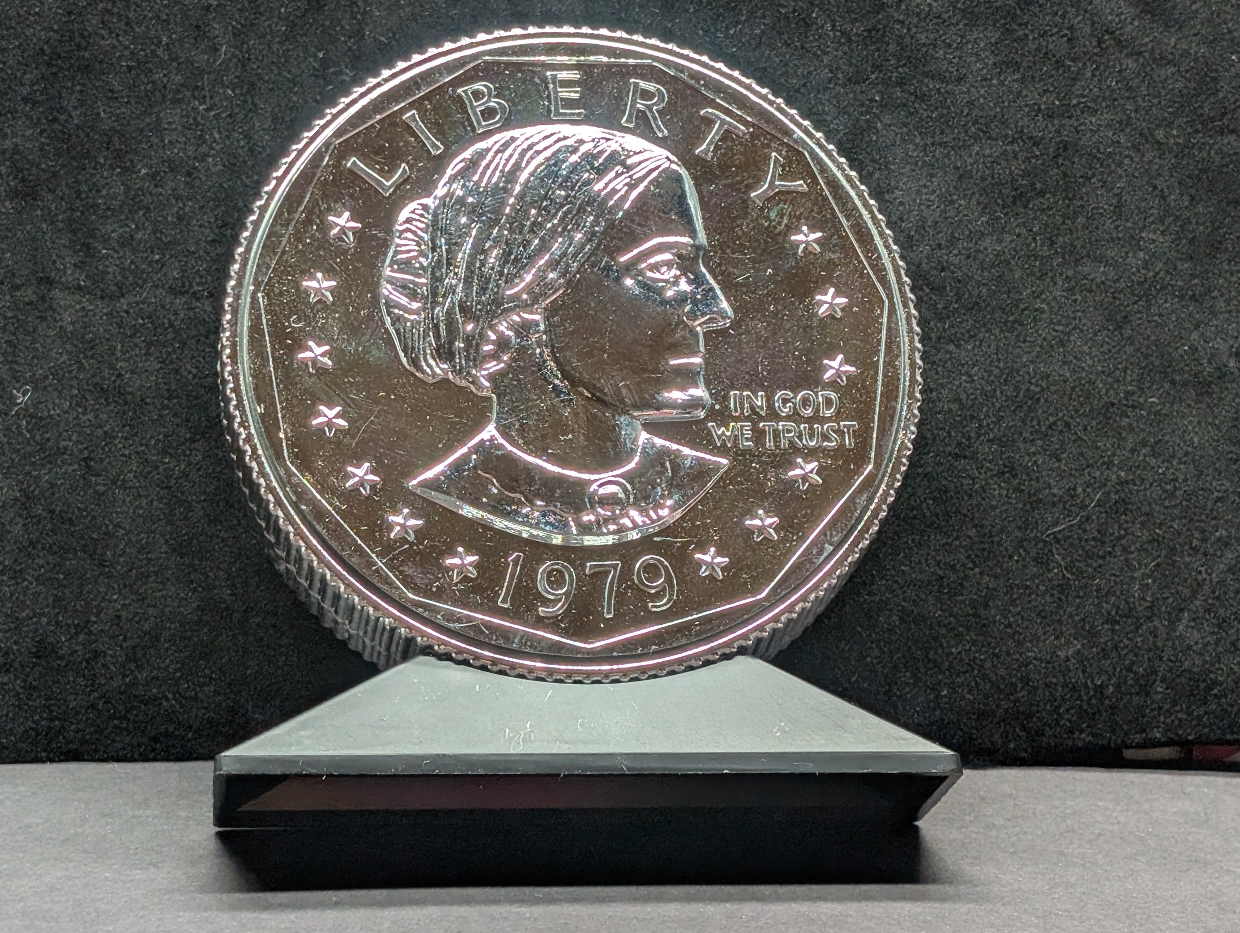 Rare Vintage Susan B. Anthony "Piggy Bank" - No Coins Included