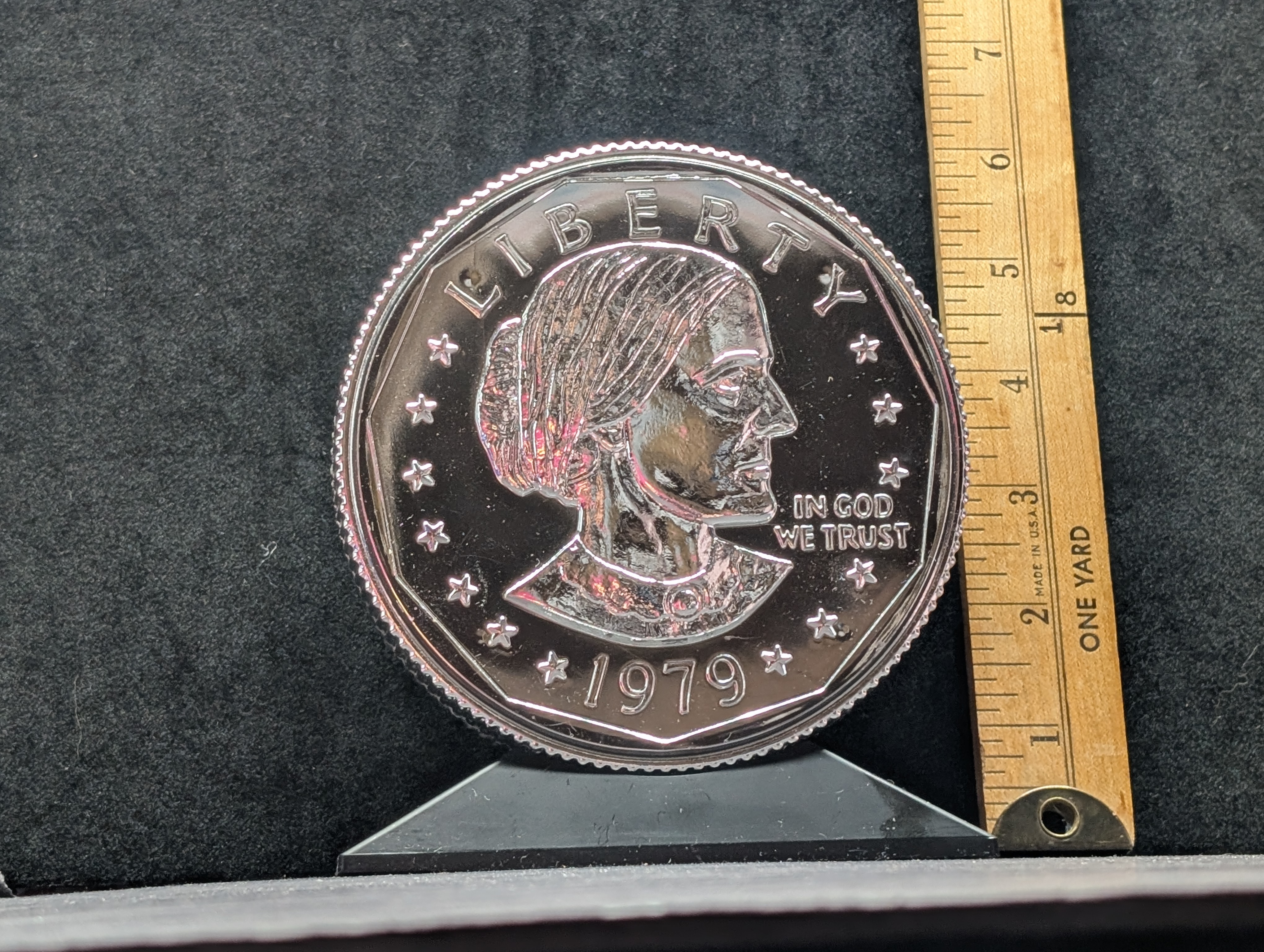 Rare Vintage Susan B. Anthony "Piggy Bank" - No Coins Included