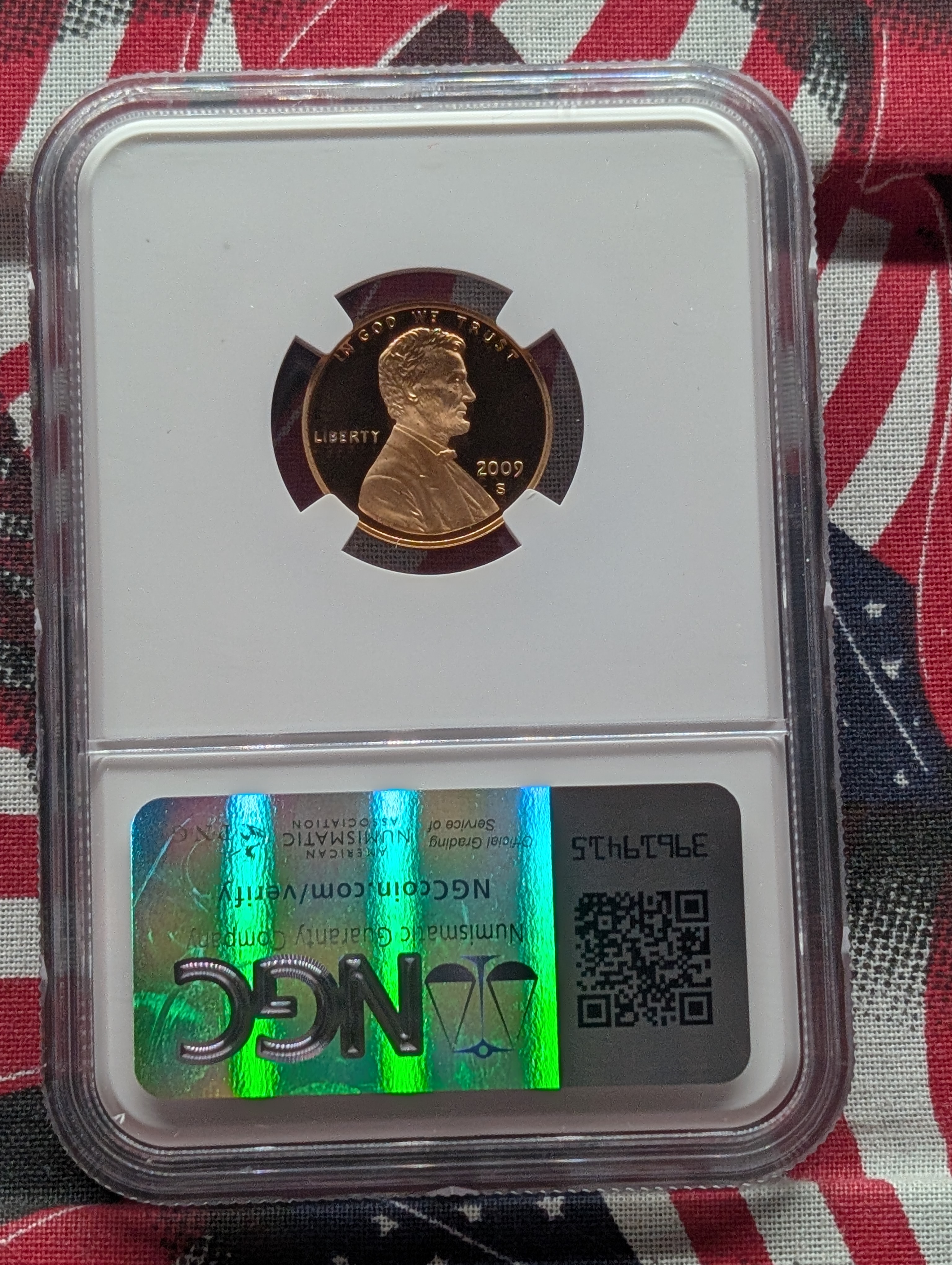 2009-S PROOF Bronze Lincoln Professional Life Cent - NGC PF69 RD Ultra Cameo