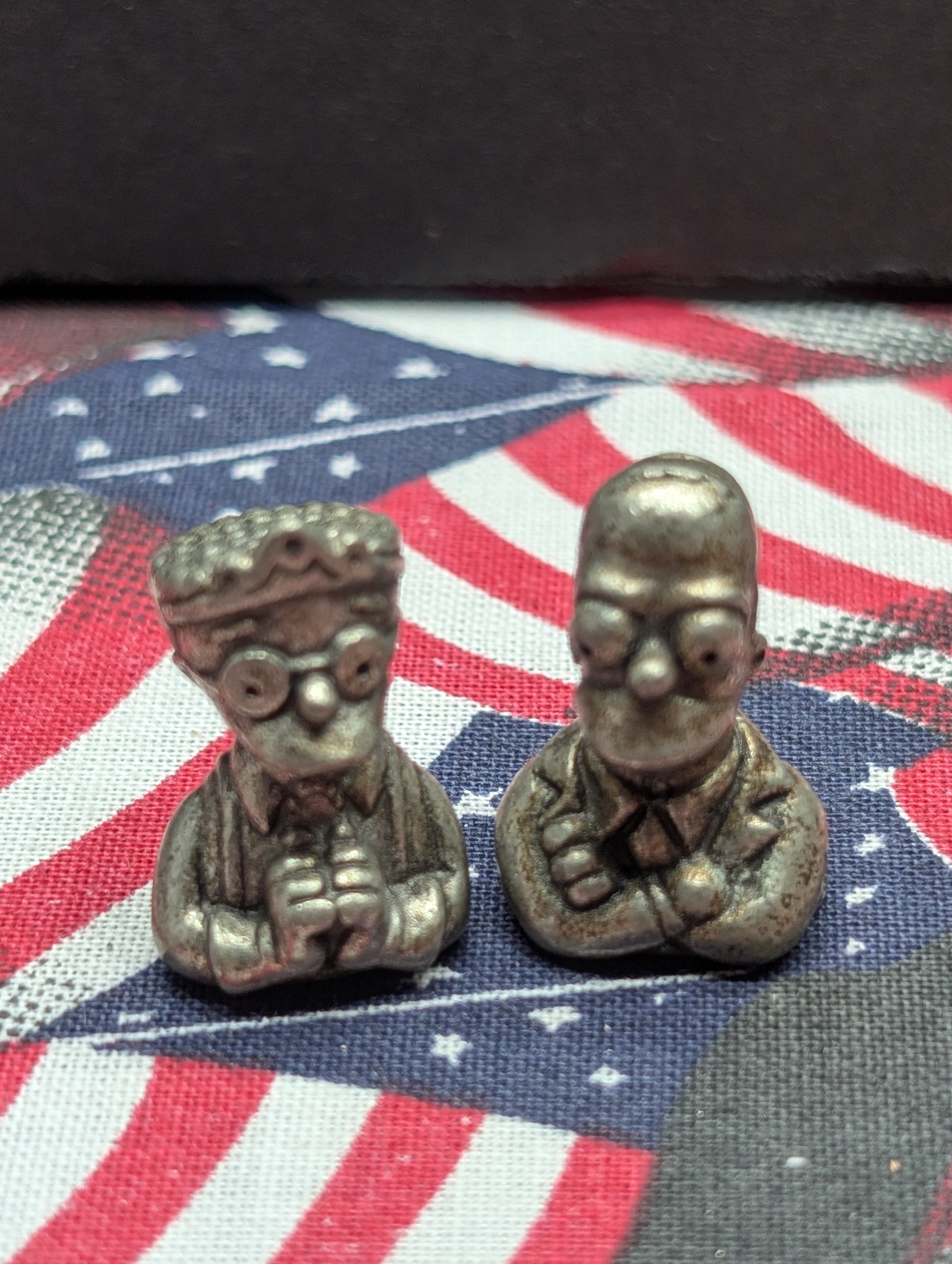 (10) "Simpsons" Pewter Figurines