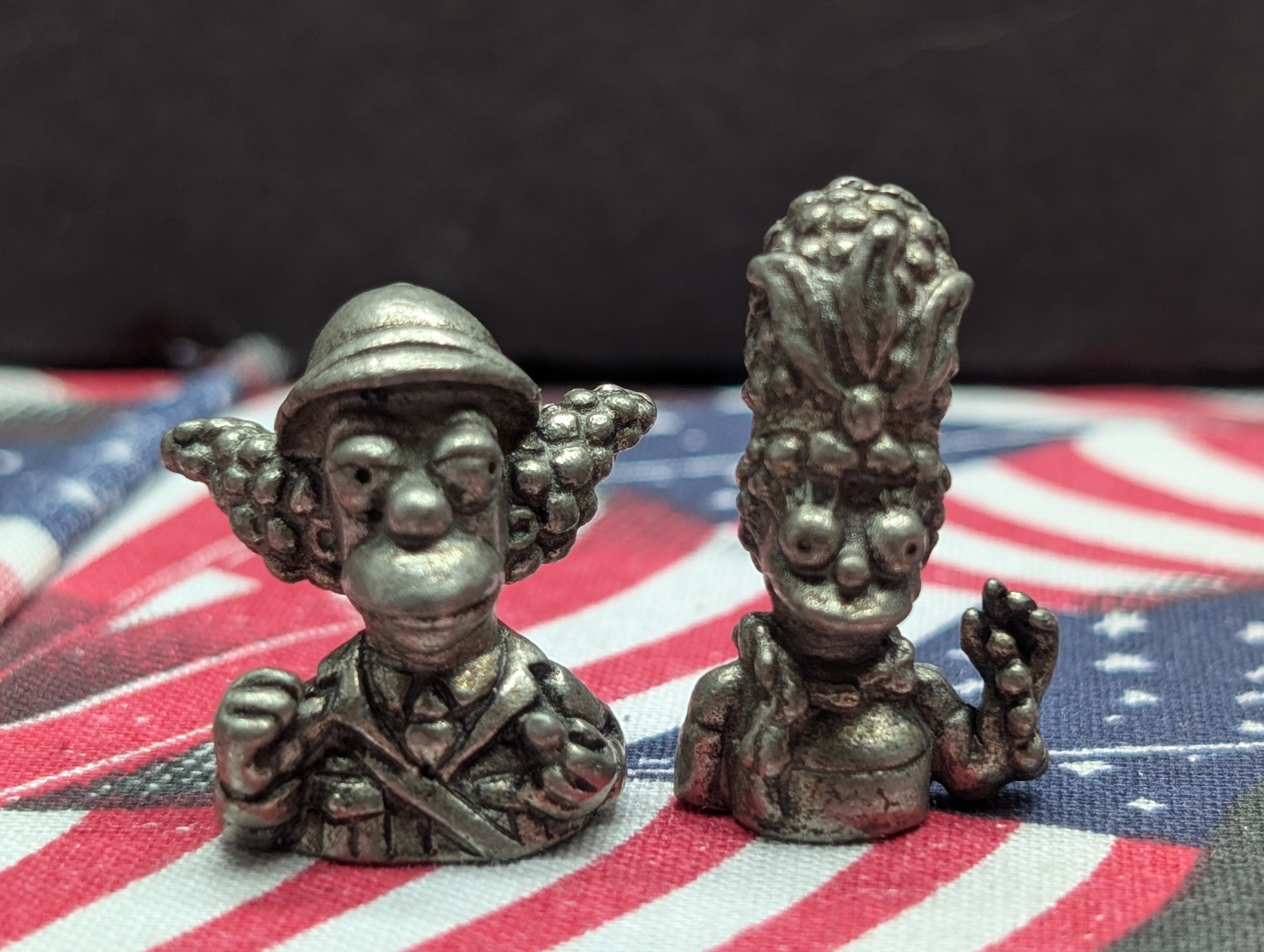 (10) "Simpsons" Pewter Figurines