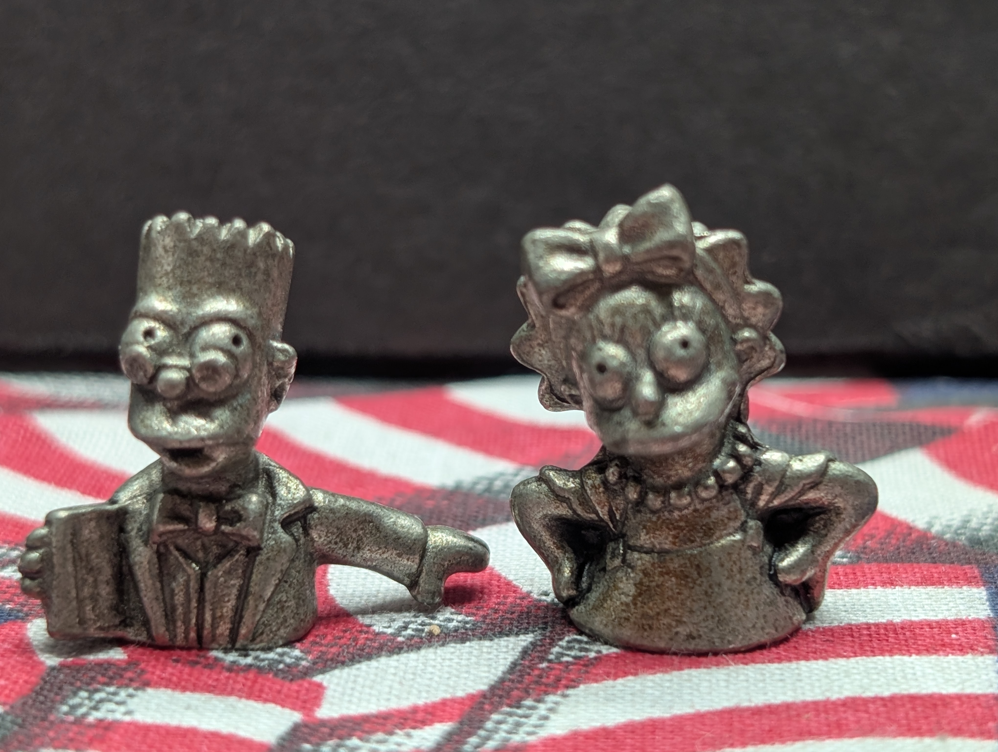 (10) "Simpsons" Pewter Figurines
