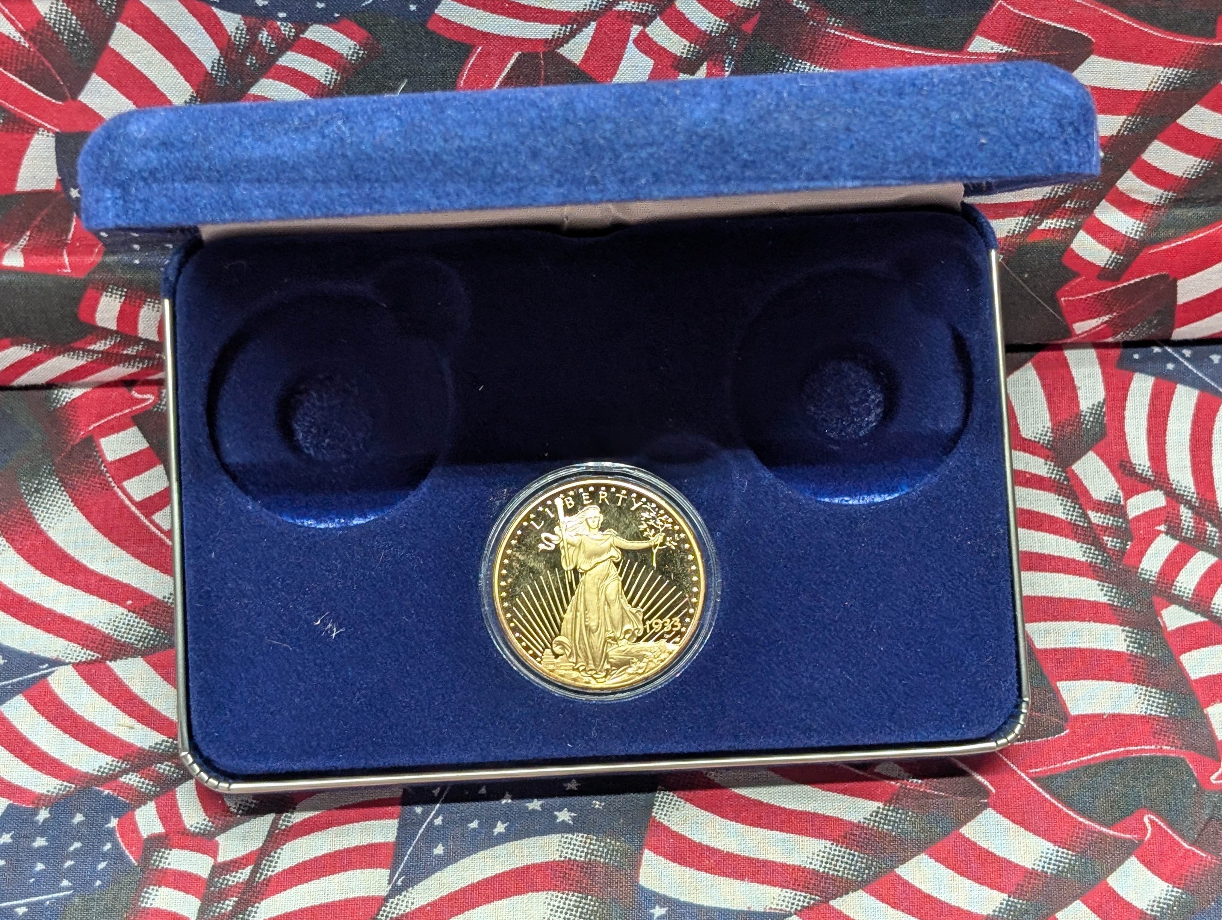 1 Oz. Copper Round Designed to Look Like a 1933 Saint Gaudens Double Eagle Coin