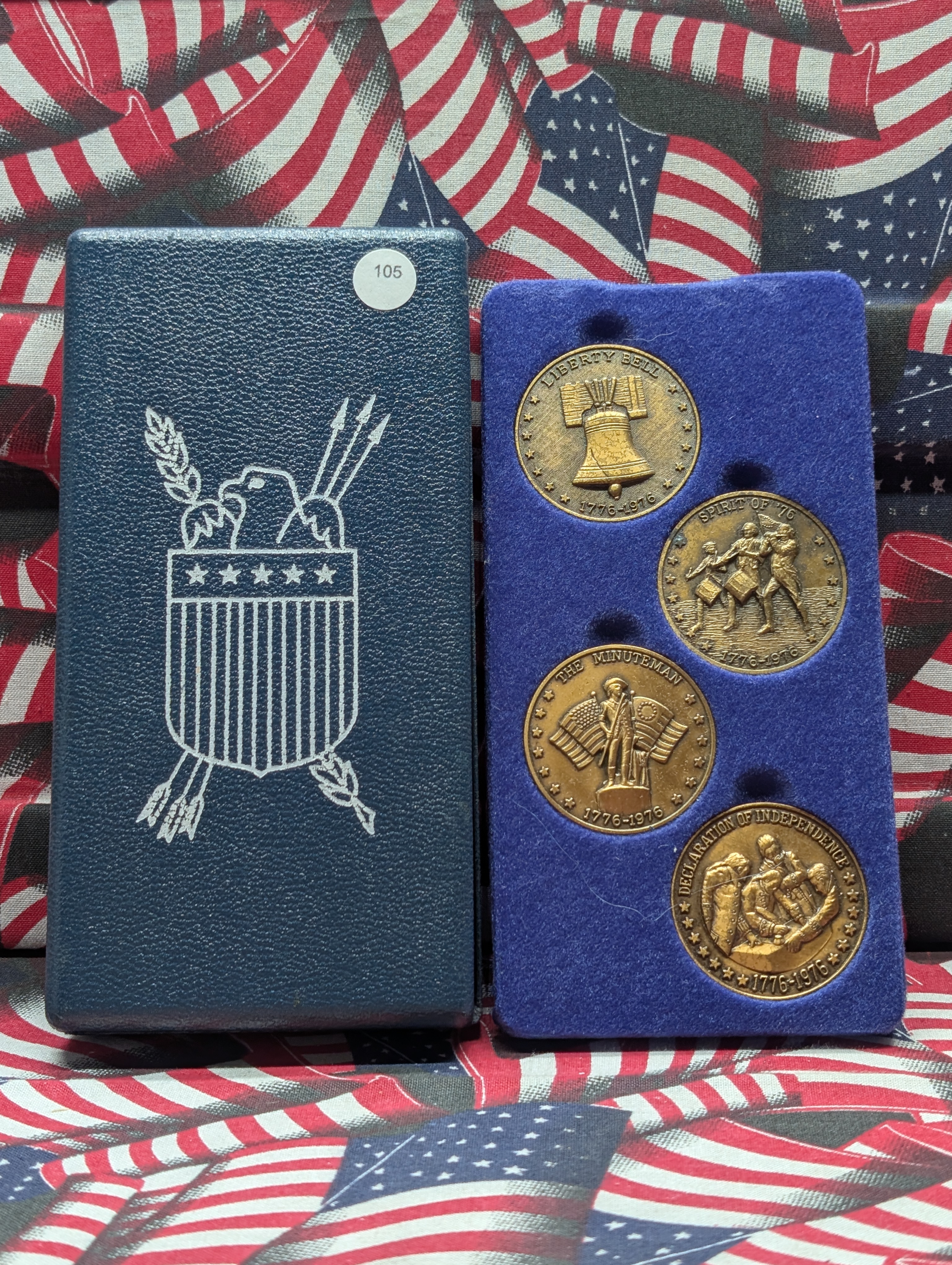 (4) Bronze Bicentennial Medals