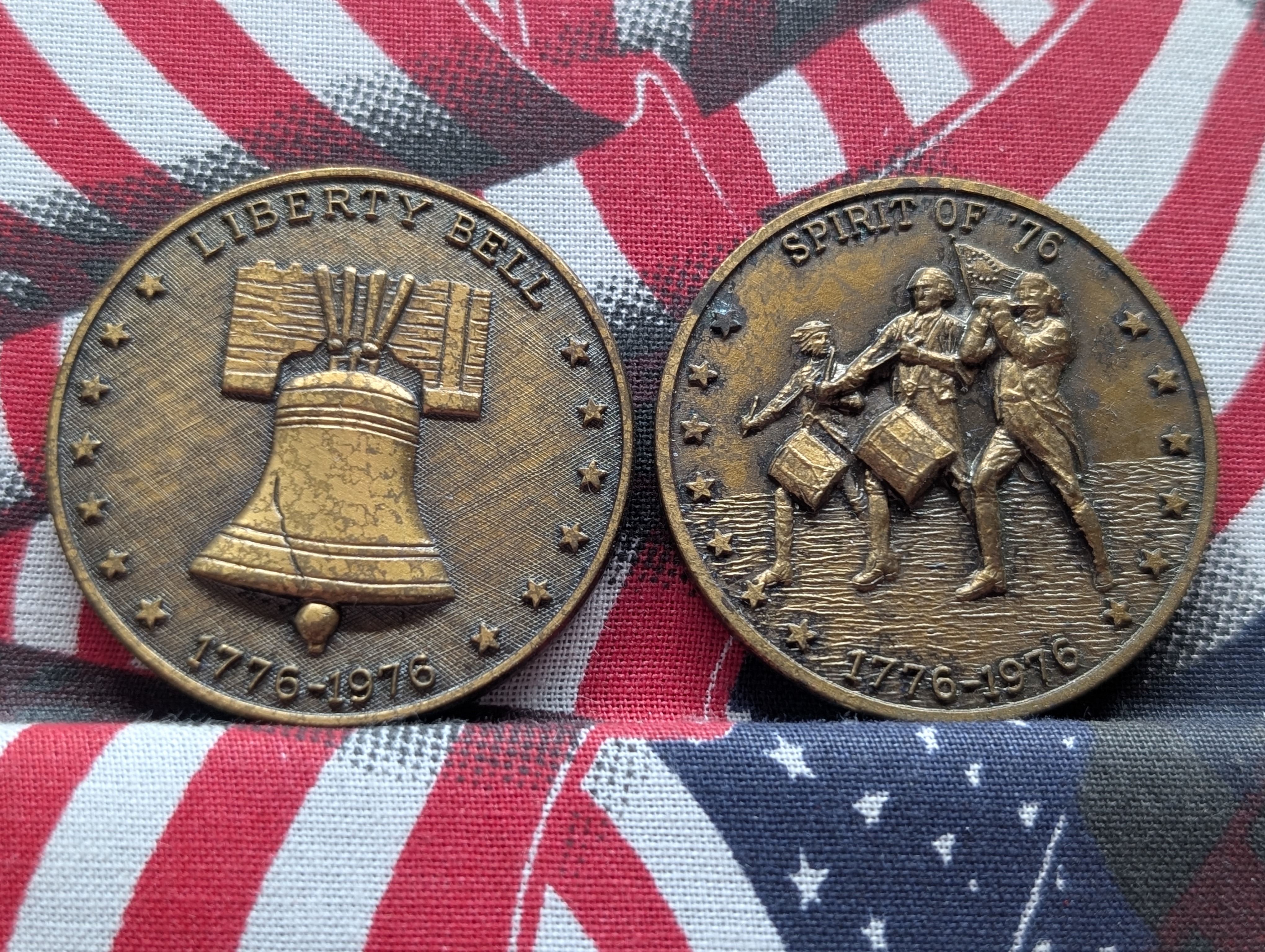 (4) Bronze Bicentennial Medals