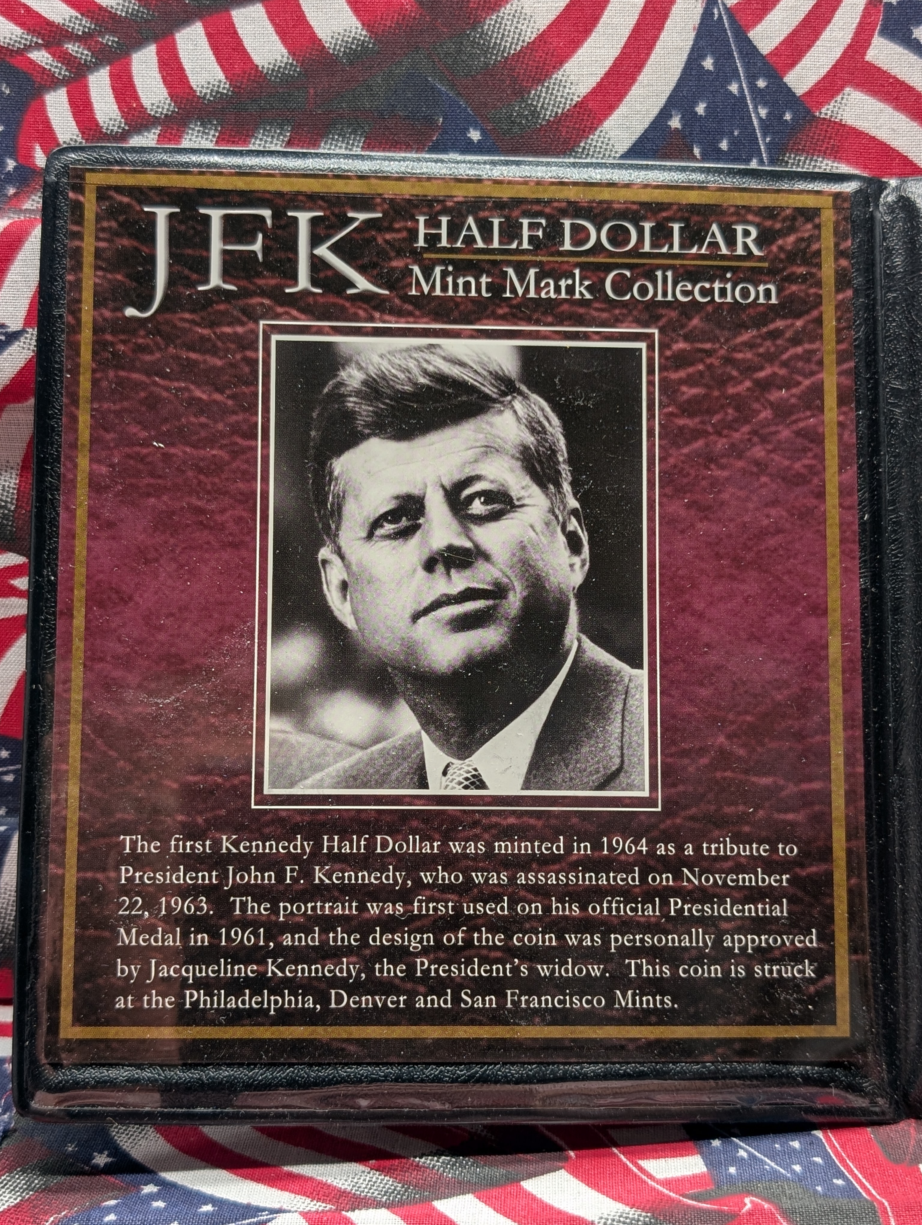 John F. Kennedy Half Dollar Mint Mark Collection 3-Coin Set - Includes Proof!!
