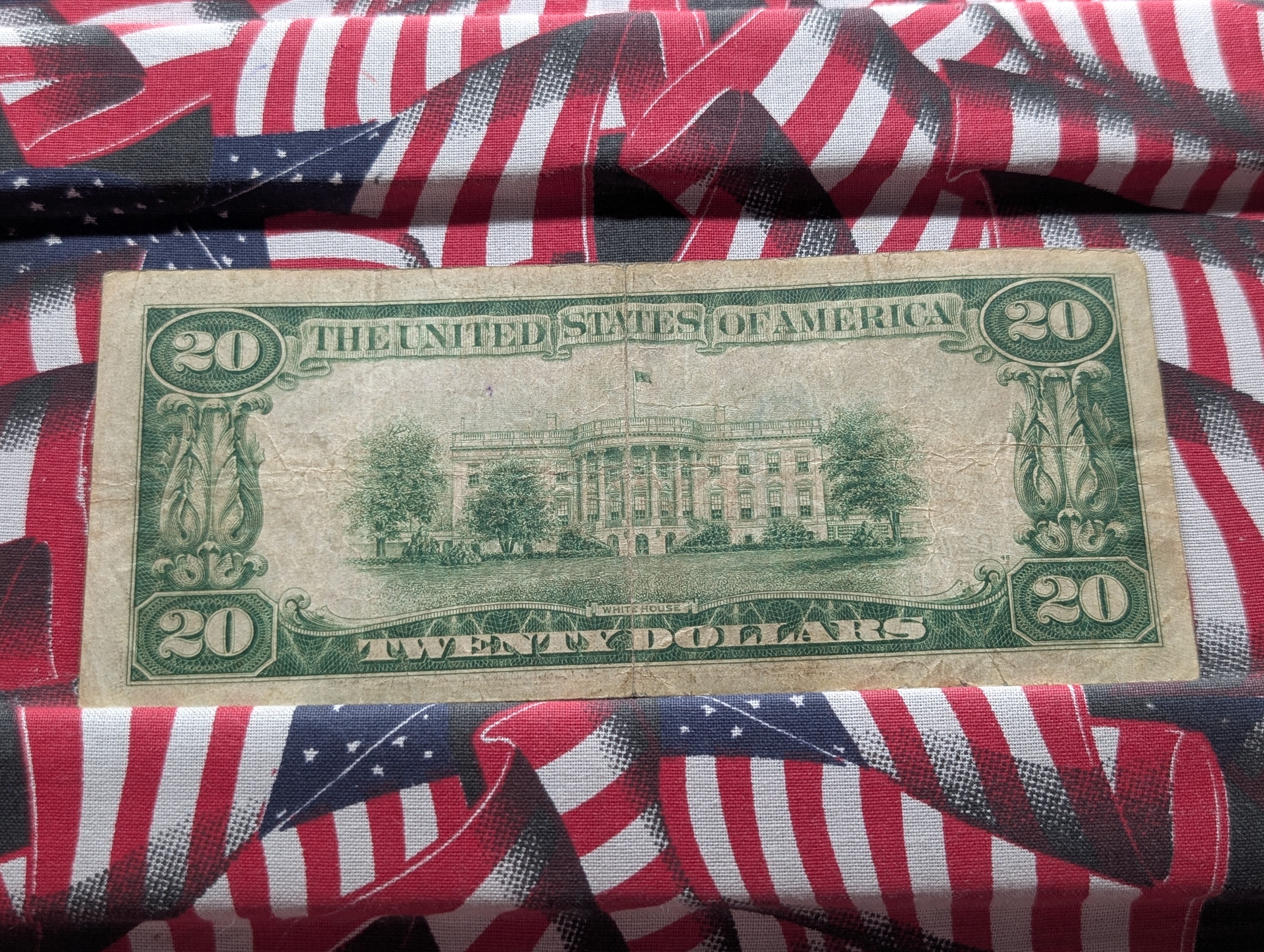 1928 B Series $20 Federal Reserve Note