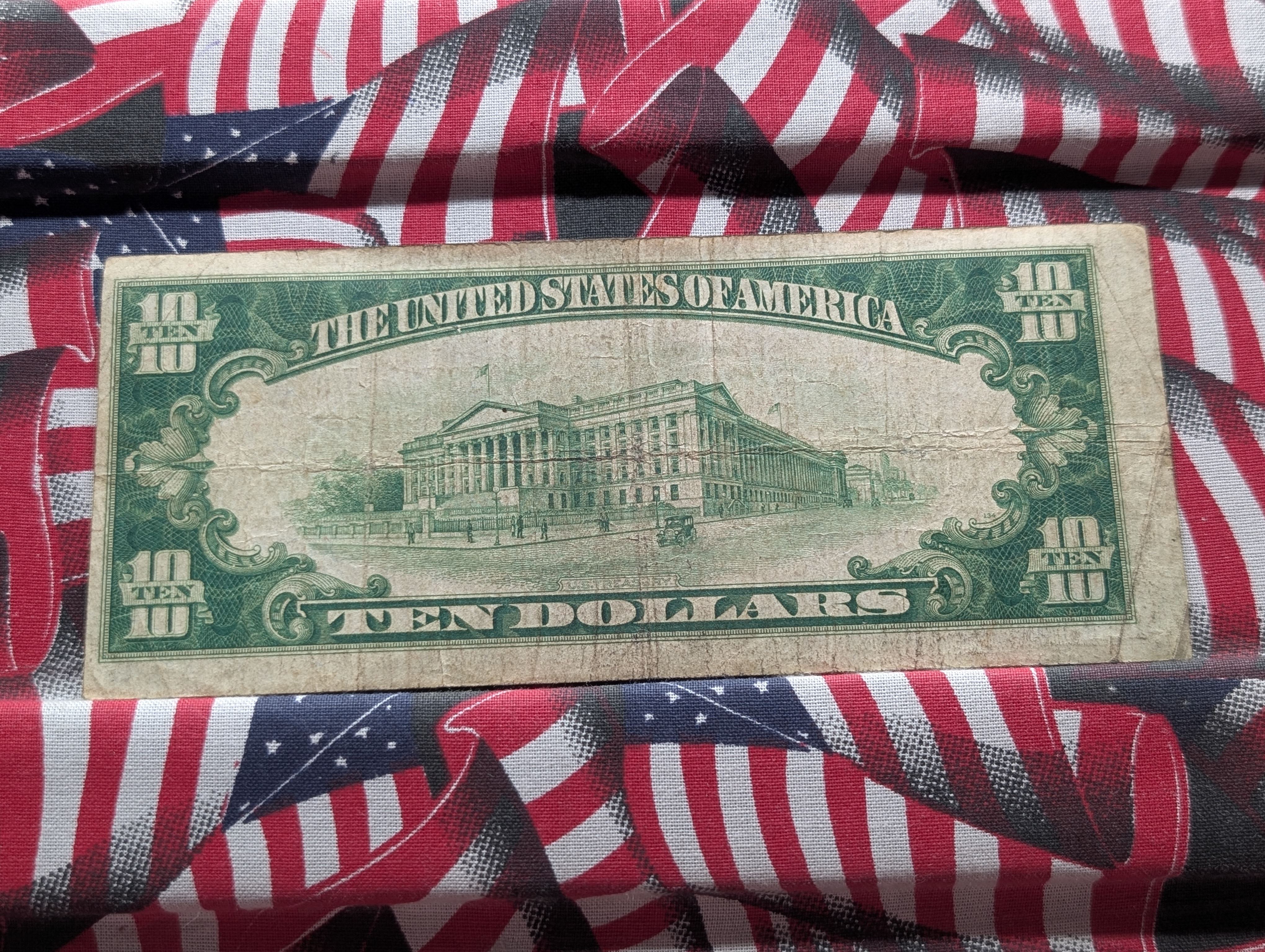 1928 A Series $10 Federal Reserve Note