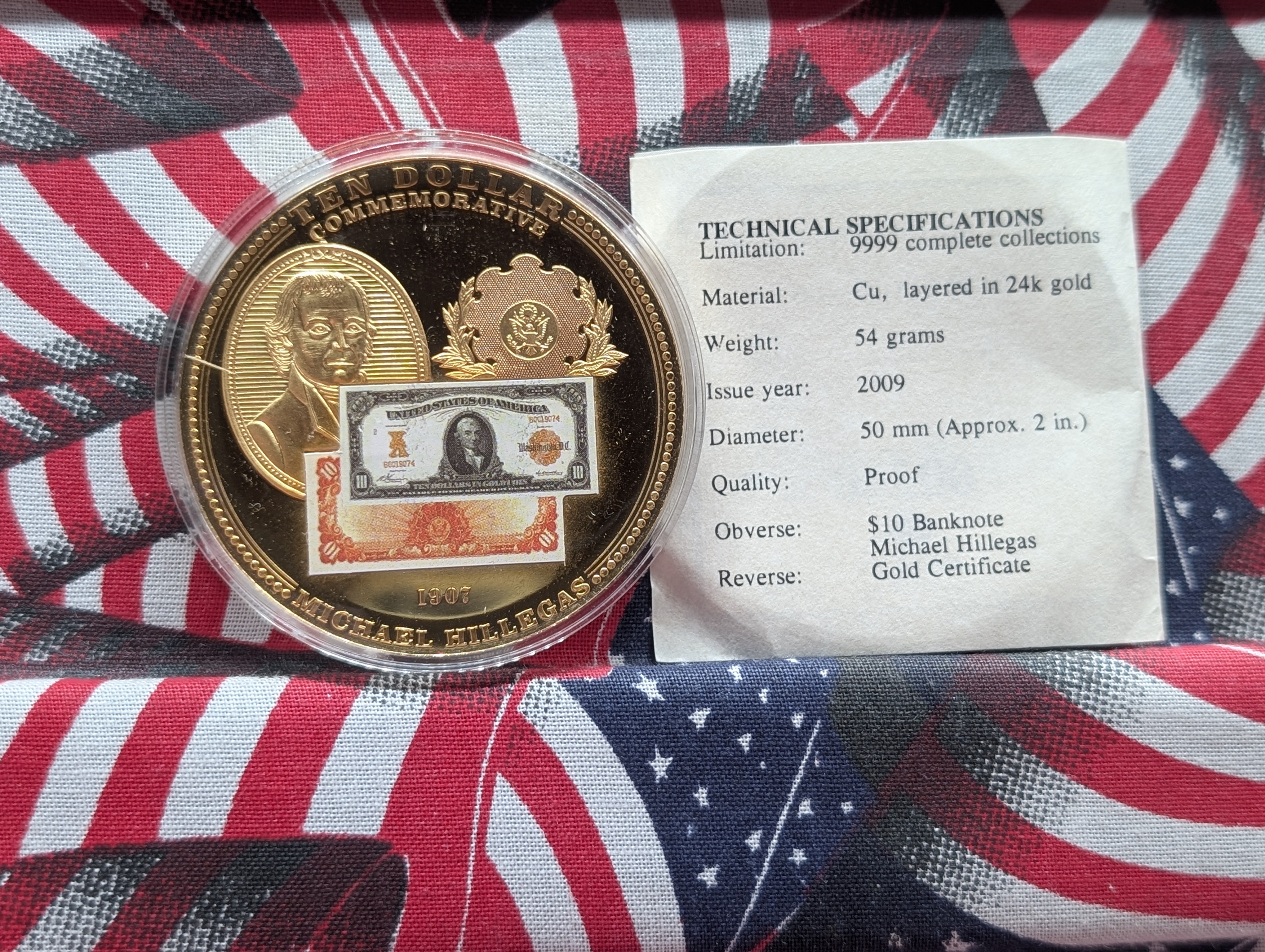Historical Medal Collection - Many Gold Plated Medals