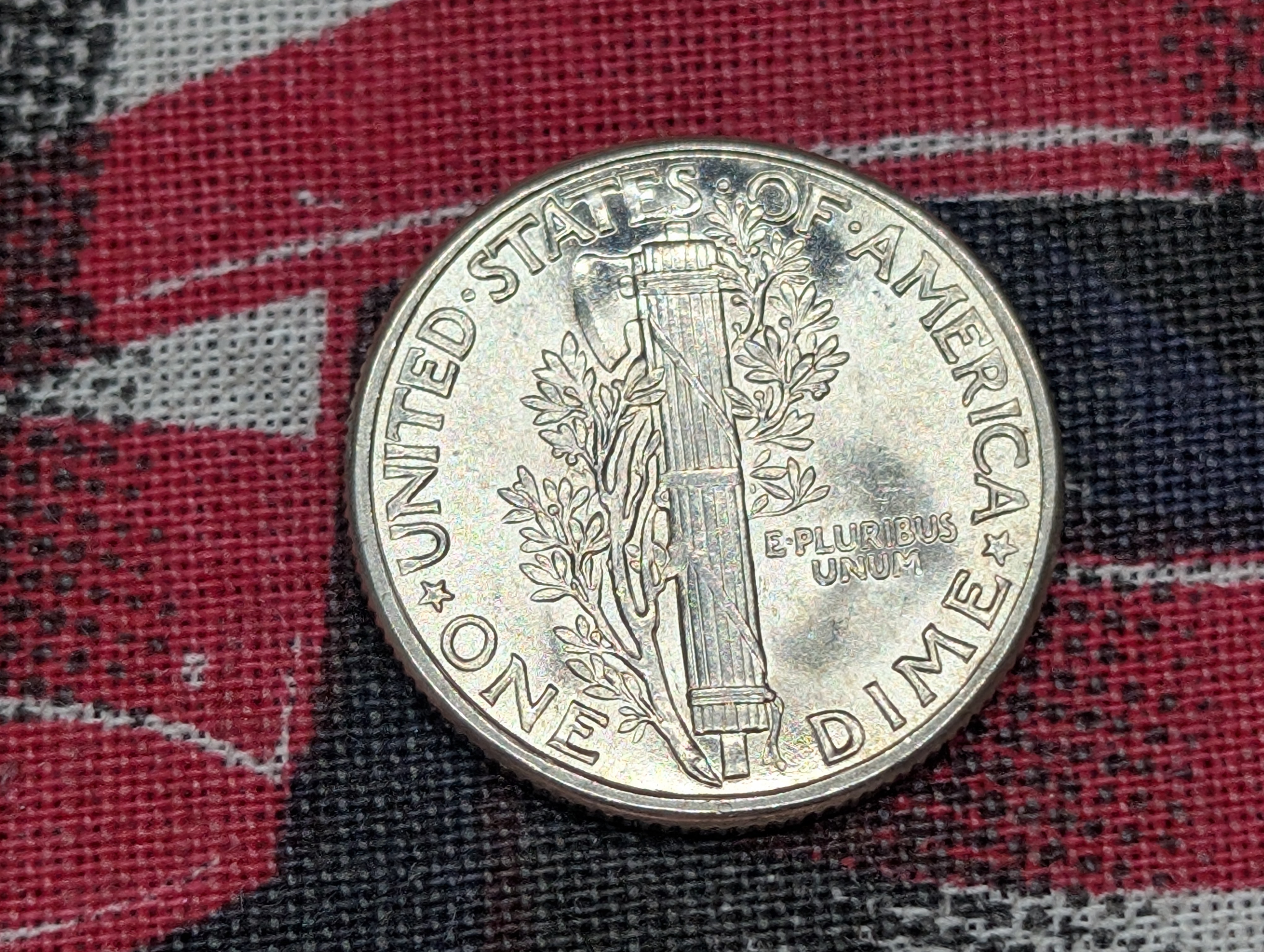 1942-P Mercury 90% Silver Dime