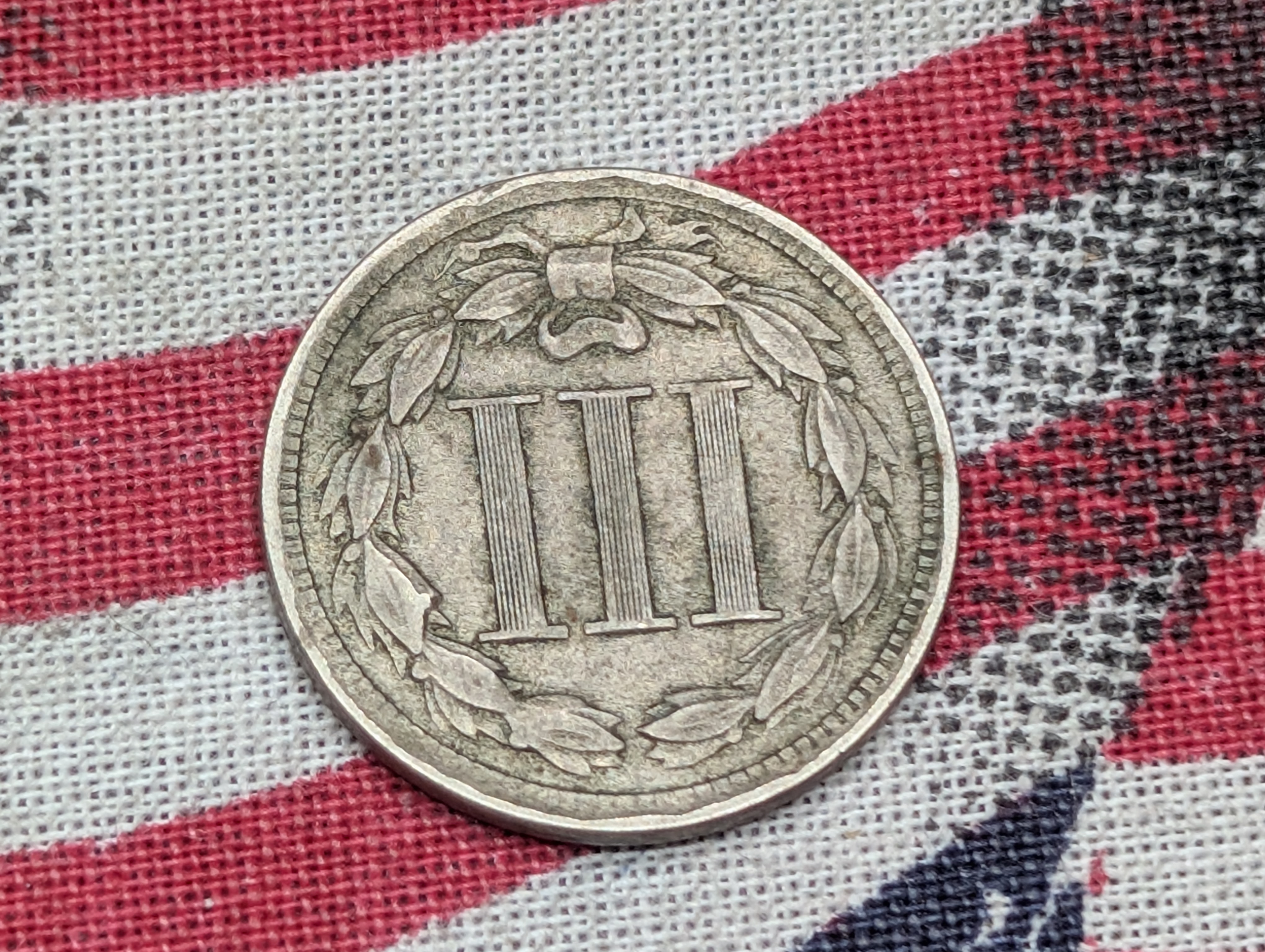 1866 Three-Cent Nickel