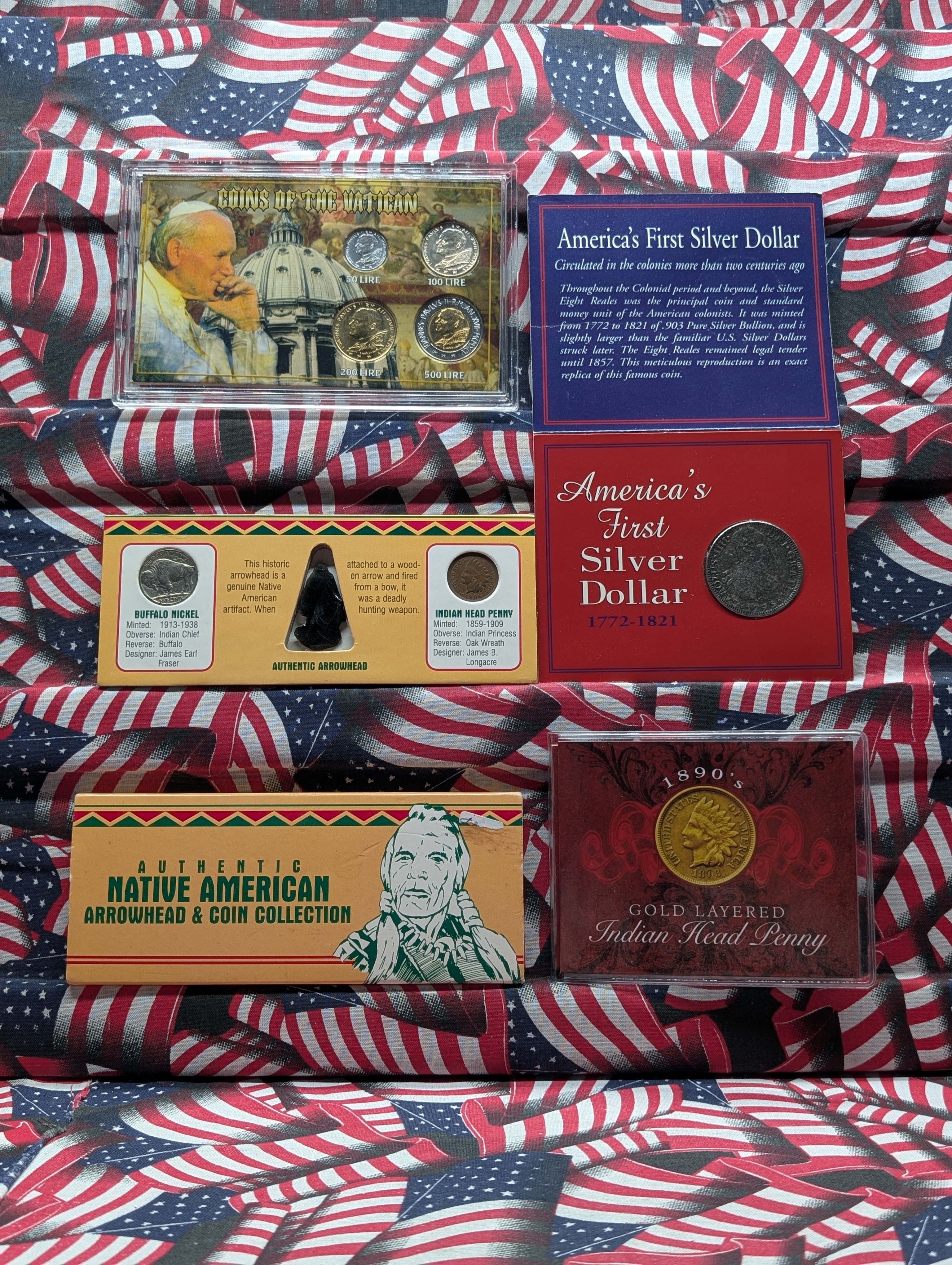 Historical Coin Collection - Includes World Coins, Indian Cent, & More!