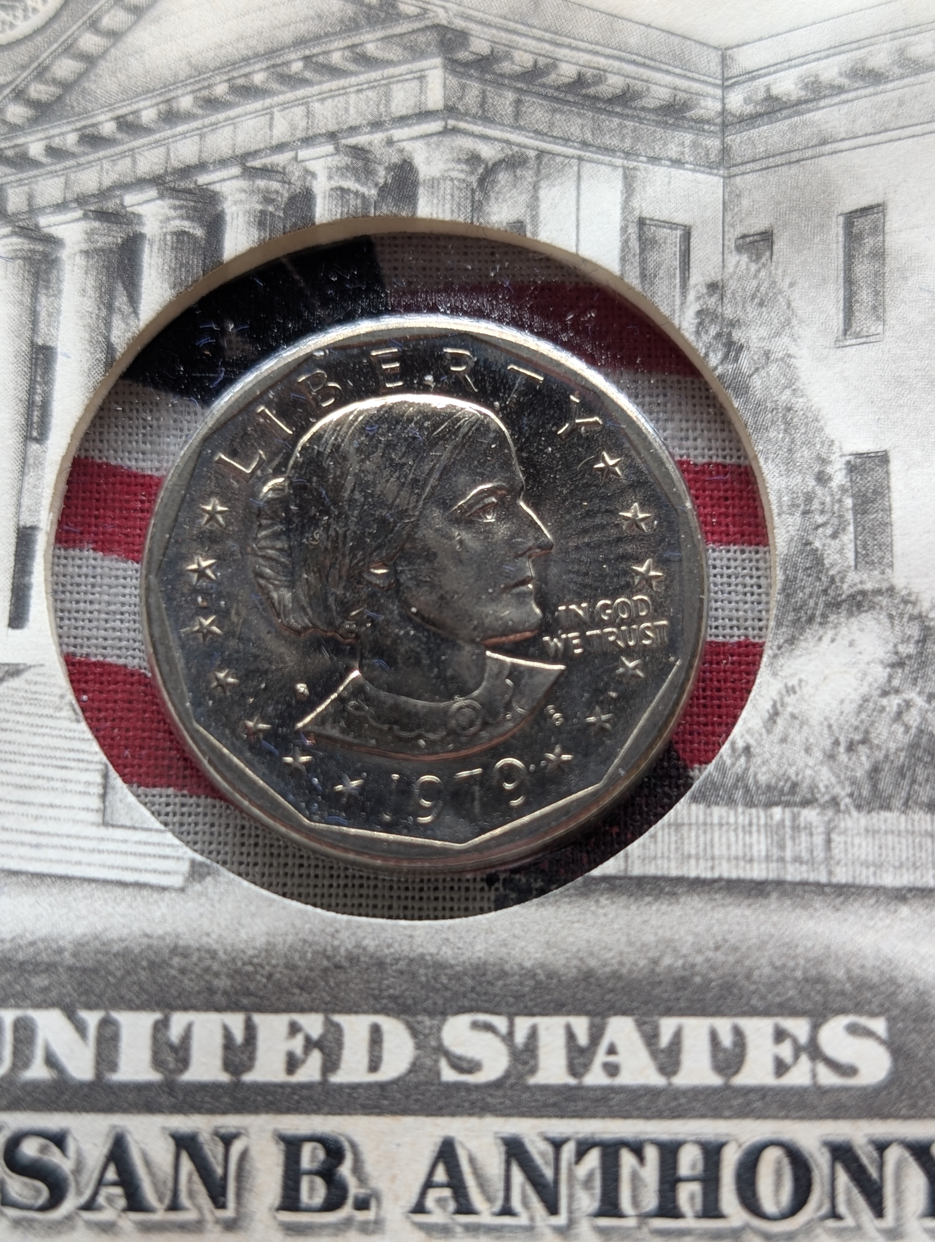 1979-P, D, & S Susan B. Anthony 3-Coin Set - First Day of Issue