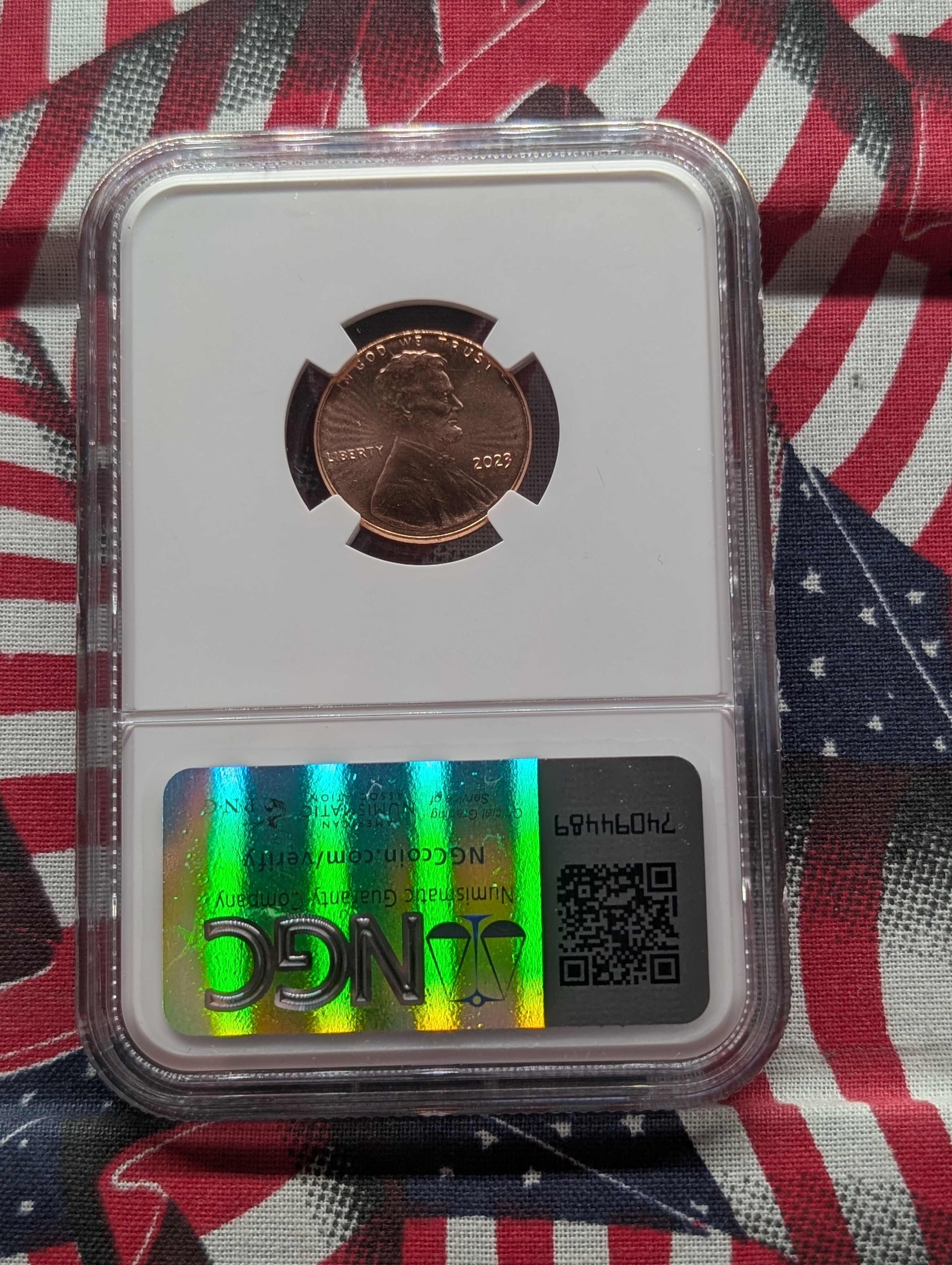 2023 Lincoln Shield Cent - NGC MS68 RD Early Release
