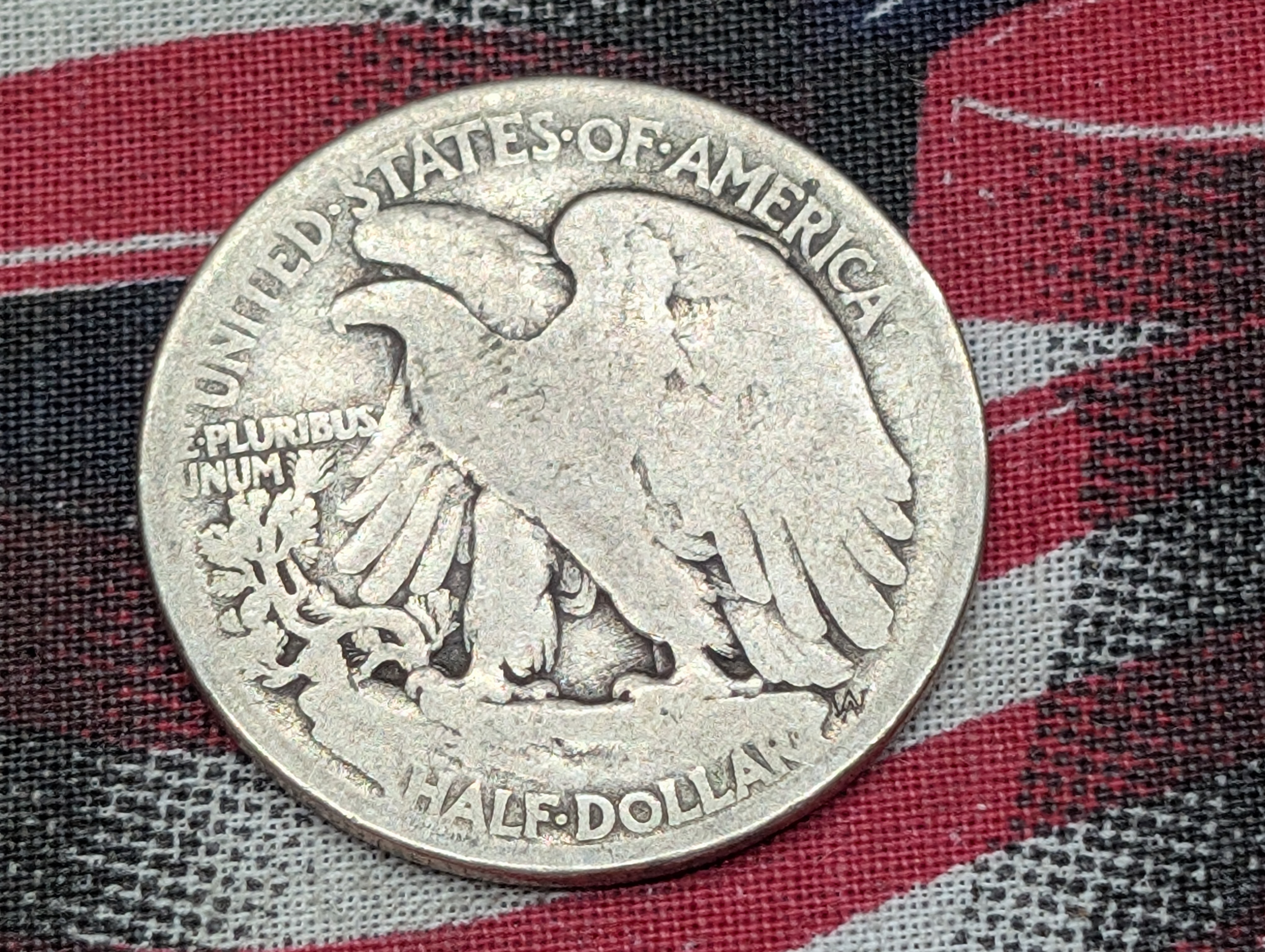 1916-S Walking Liberty 90% Silver Half-Dollar - Semi-Key Date!!