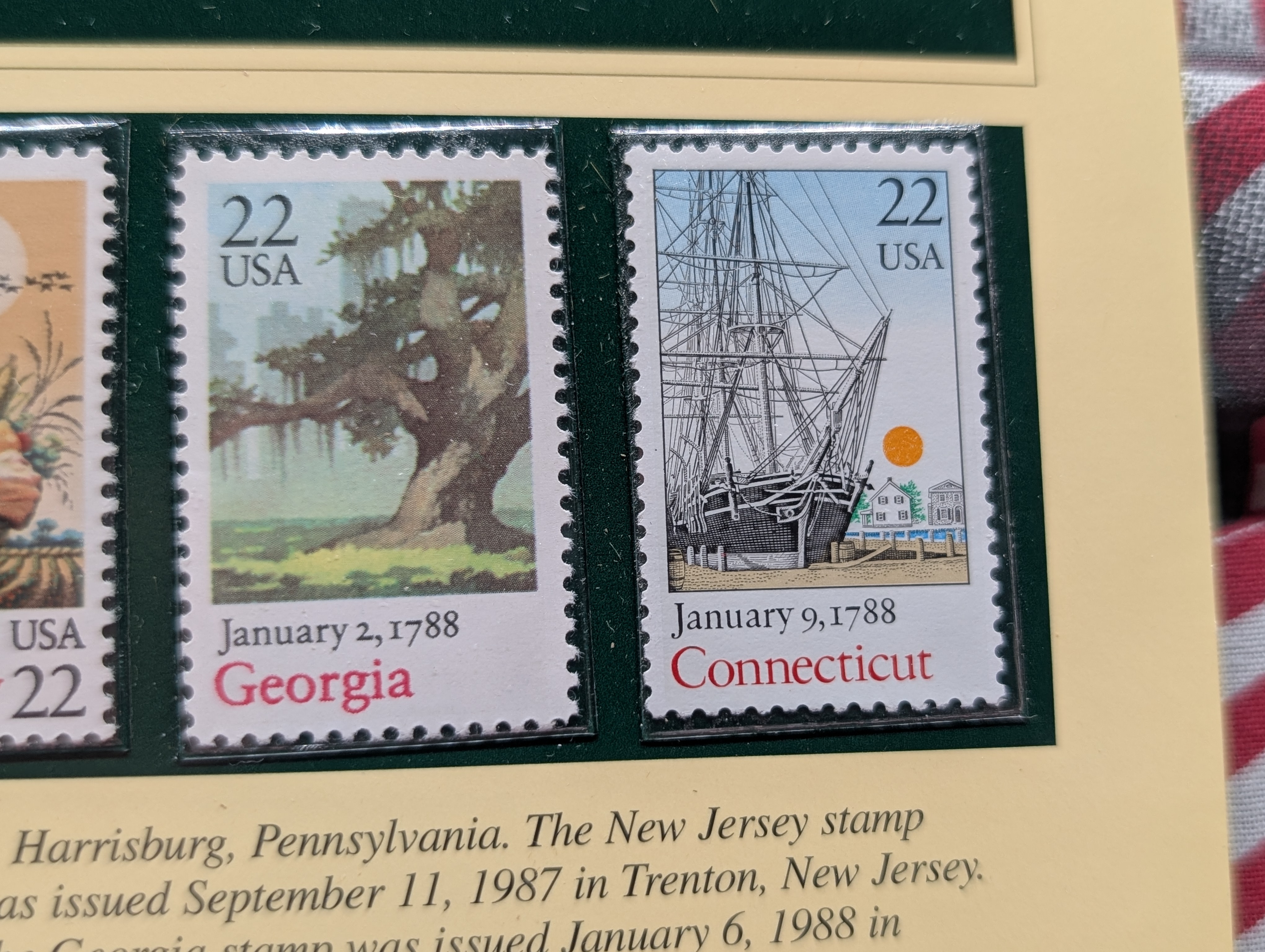1999 United States Coins of the 20th Century Five-Coin State Quarter & Stamp Set