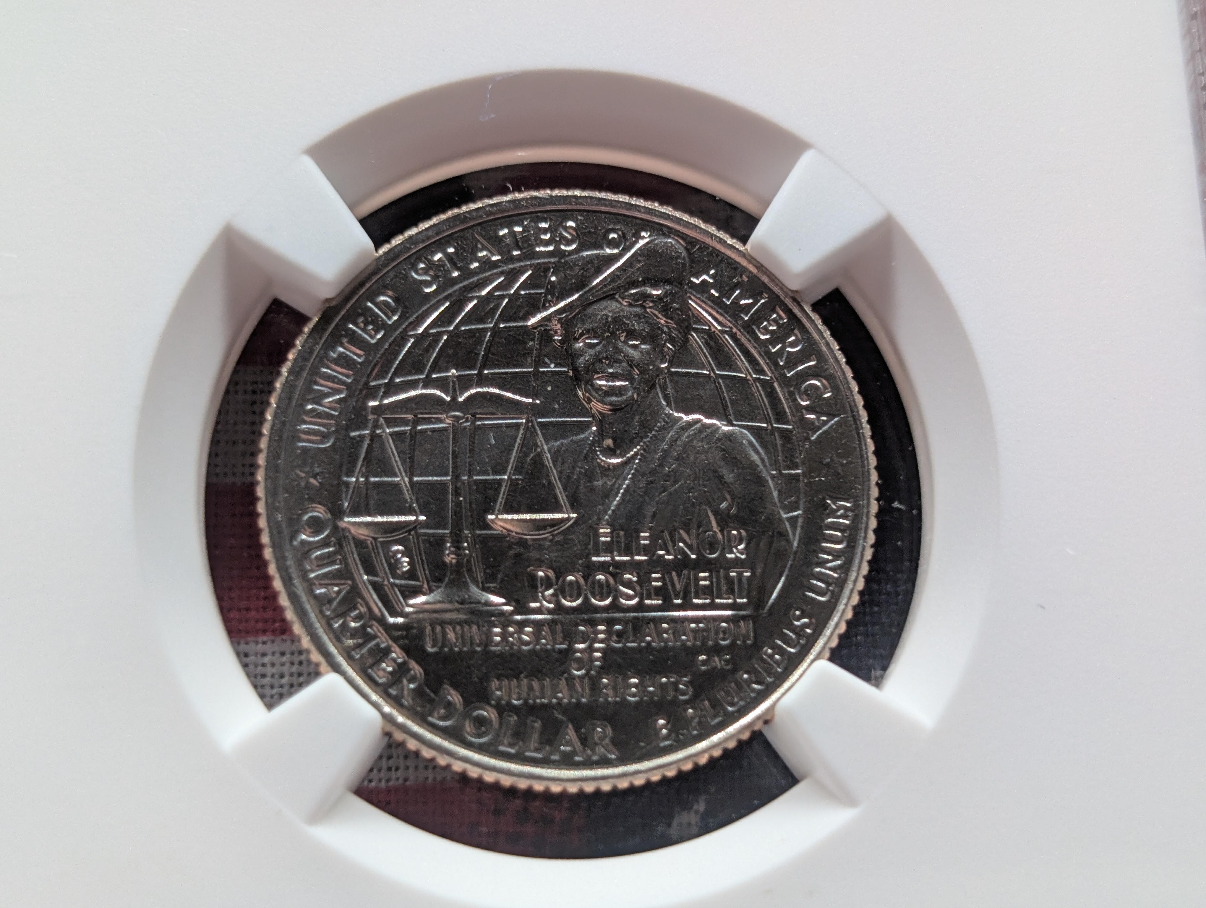 2023-D Eleanor Roosevelt Quarter - NGC MS68 - Early Release