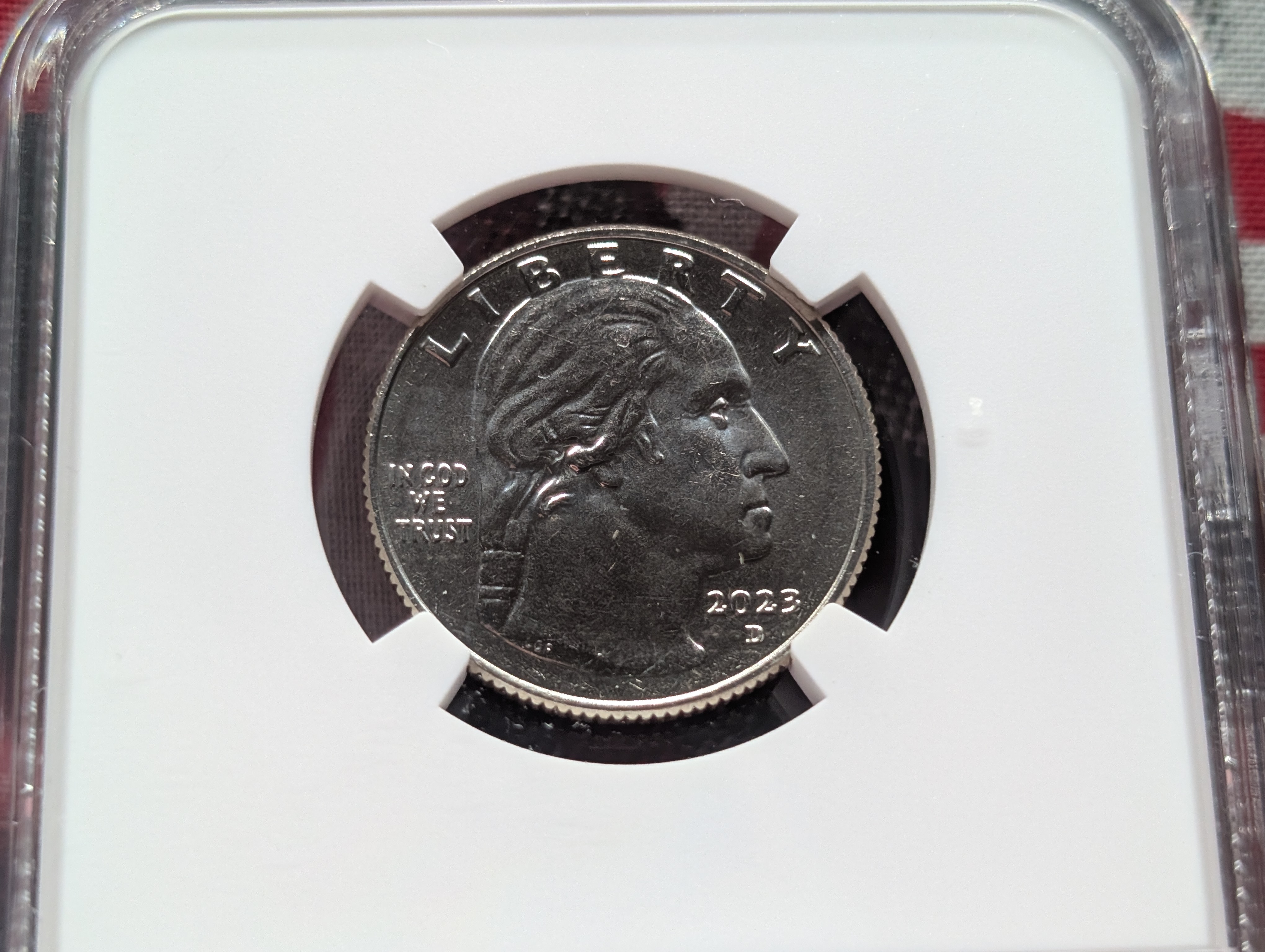 2023-D Eleanor Roosevelt Quarter - NGC MS68 - Early Release