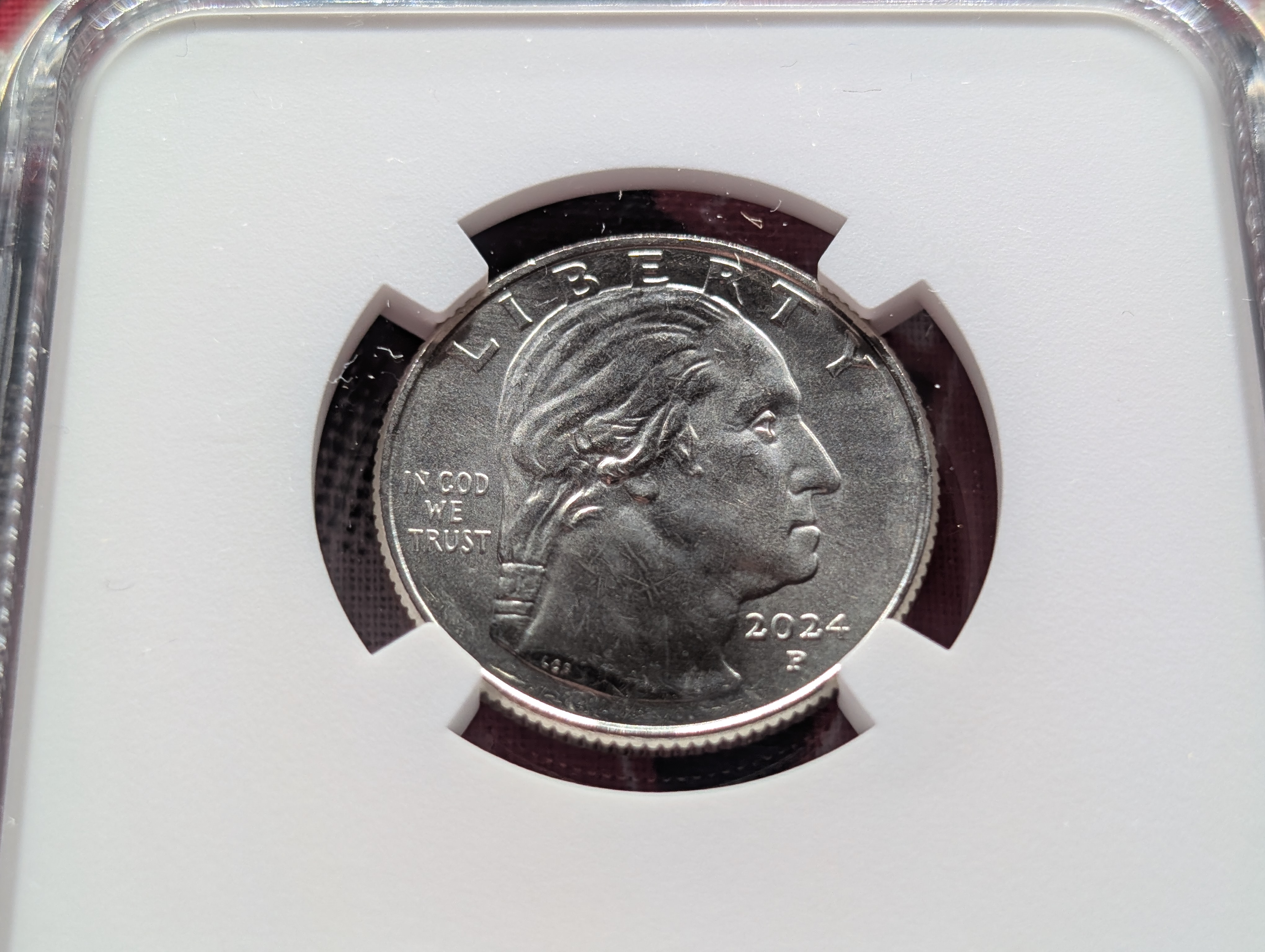 2024-P Rev. Dr. Pauli Murray Quarter - NGC MS68 Early Release