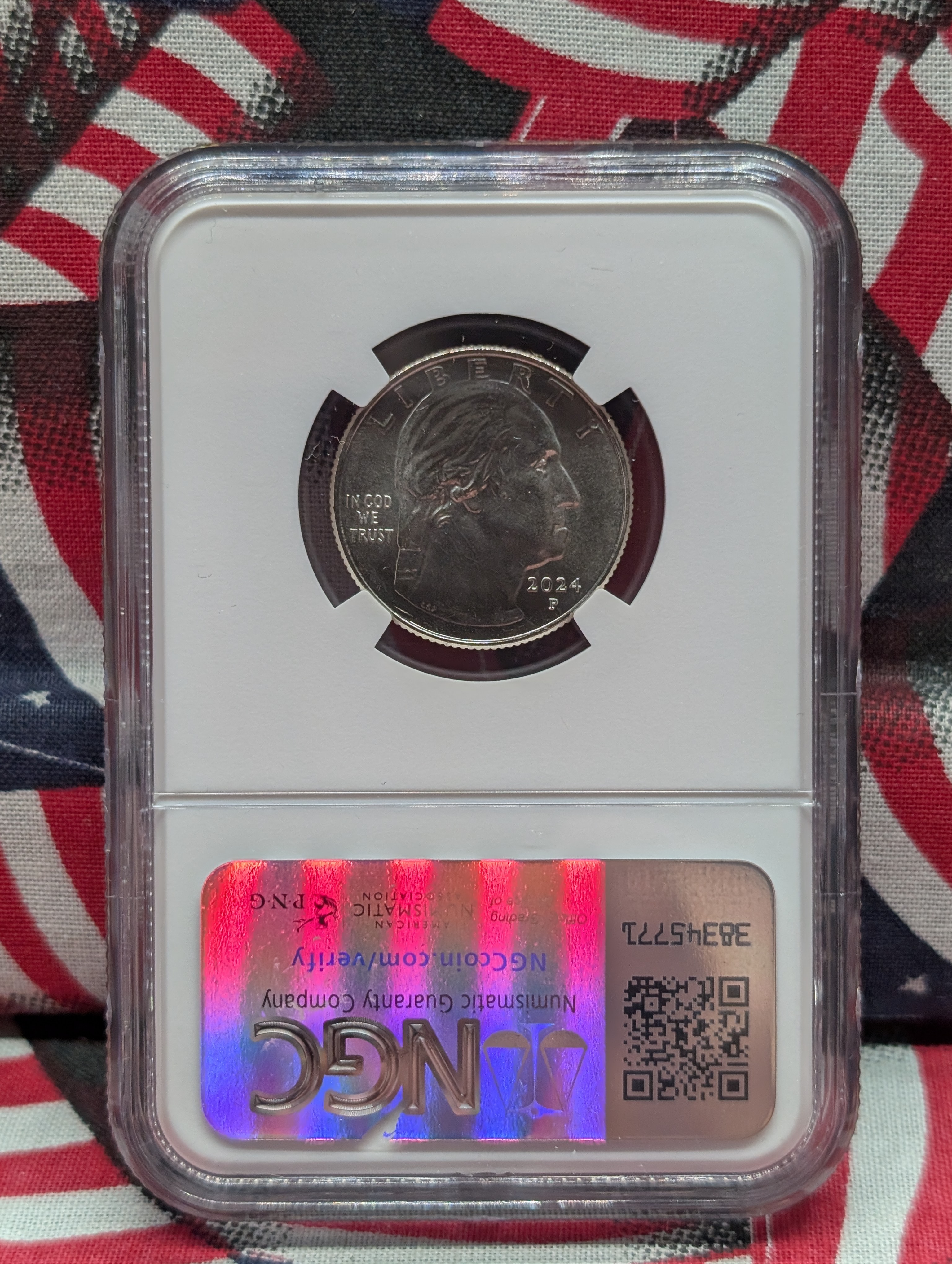 2024-P Rev. Dr. Pauli Murray Quarter - NGC MS68 Early Release
