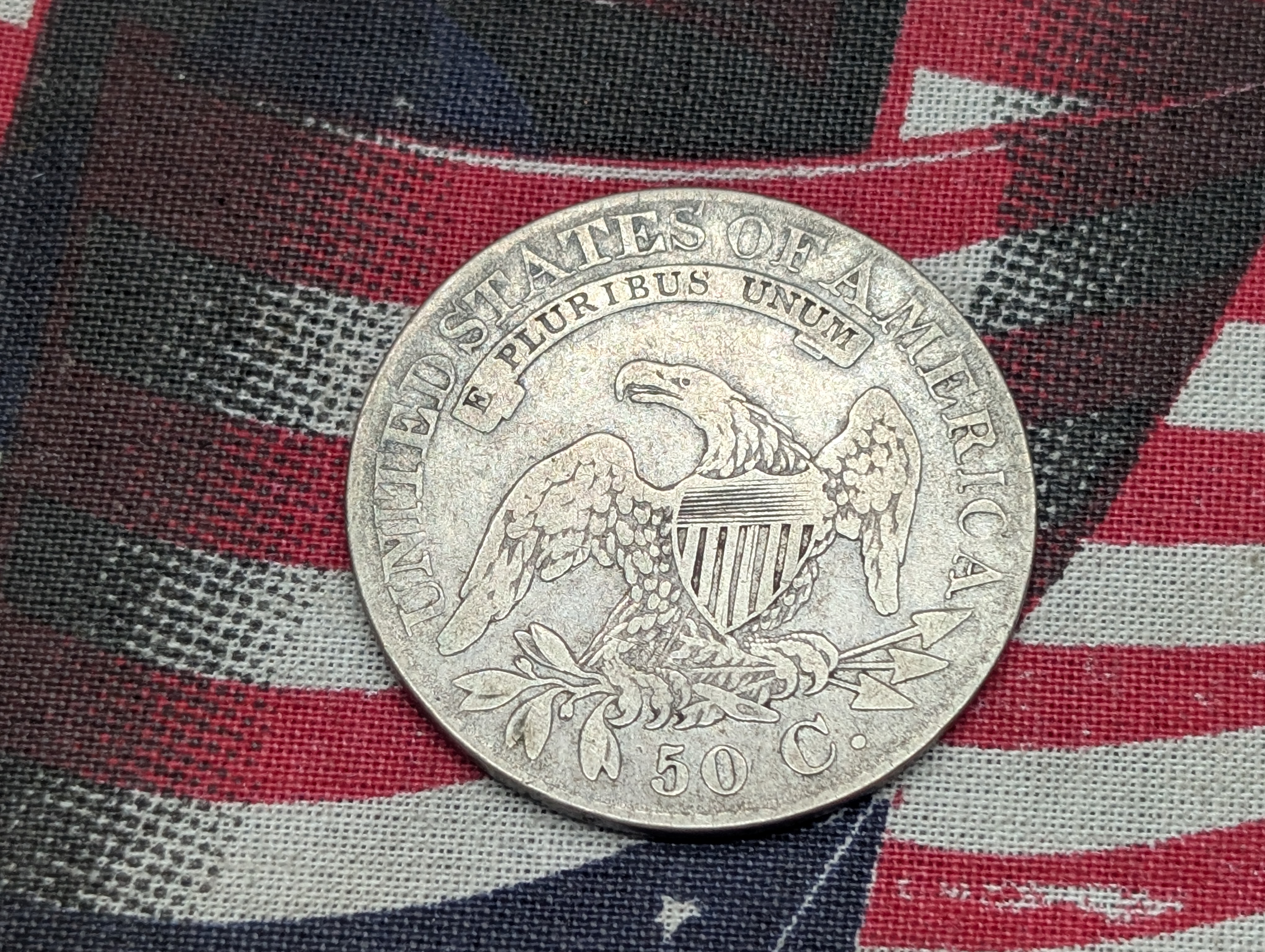 1828 Capped Bust Silver Half-Dollar