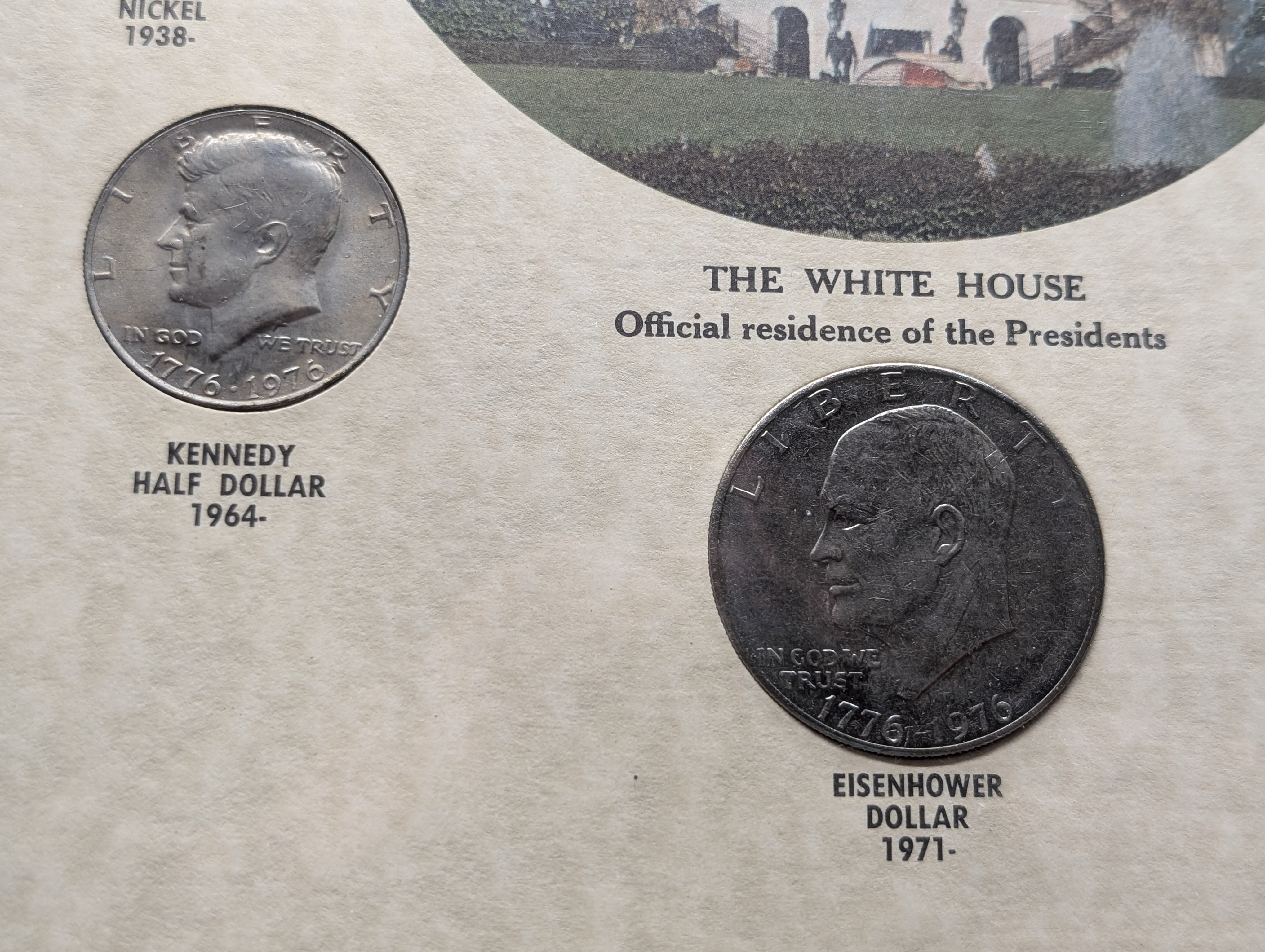 Presidential Coin Collection 9-Coin Set in Frame
