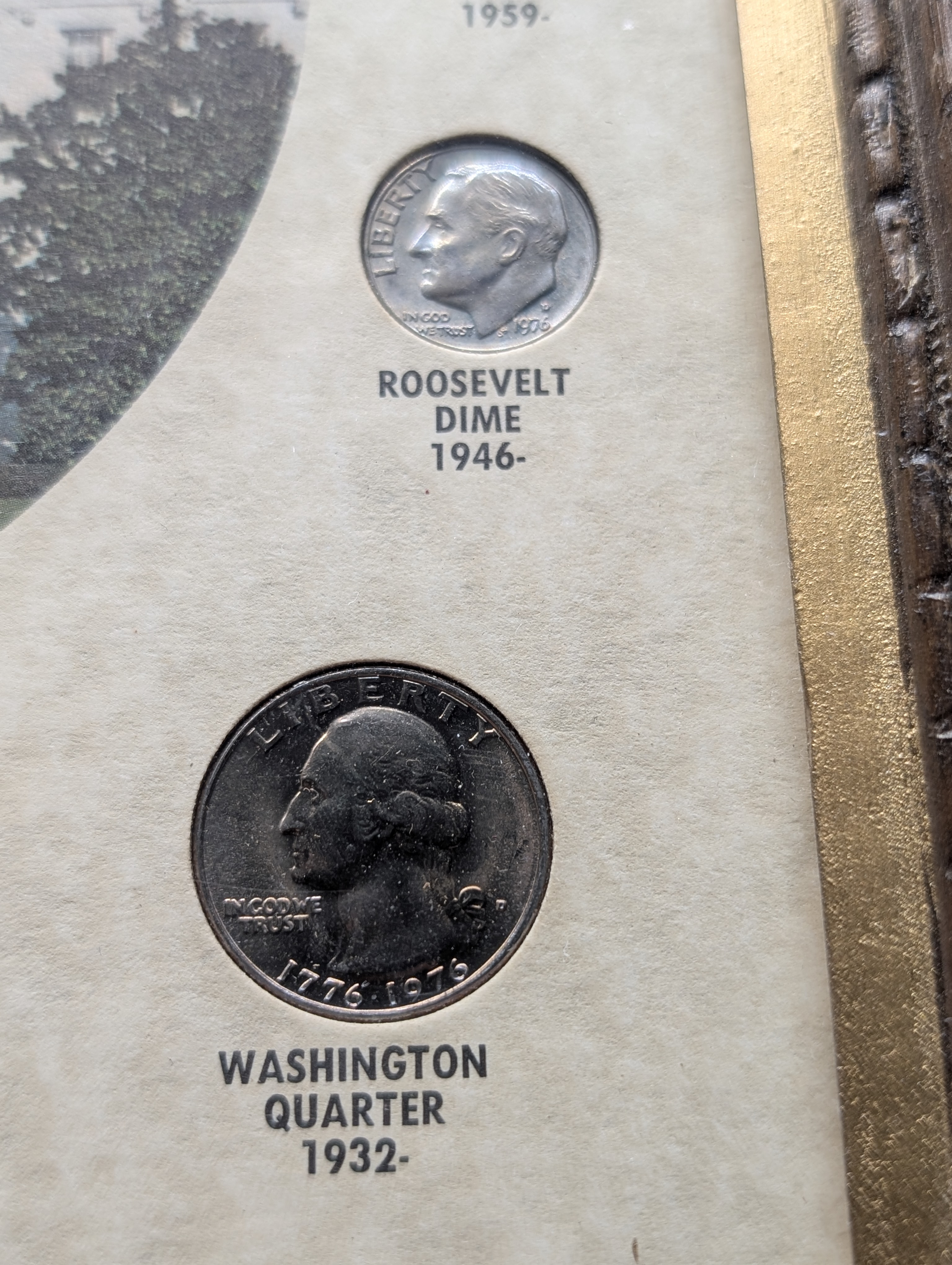 Presidential Coin Collection 9-Coin Set in Frame