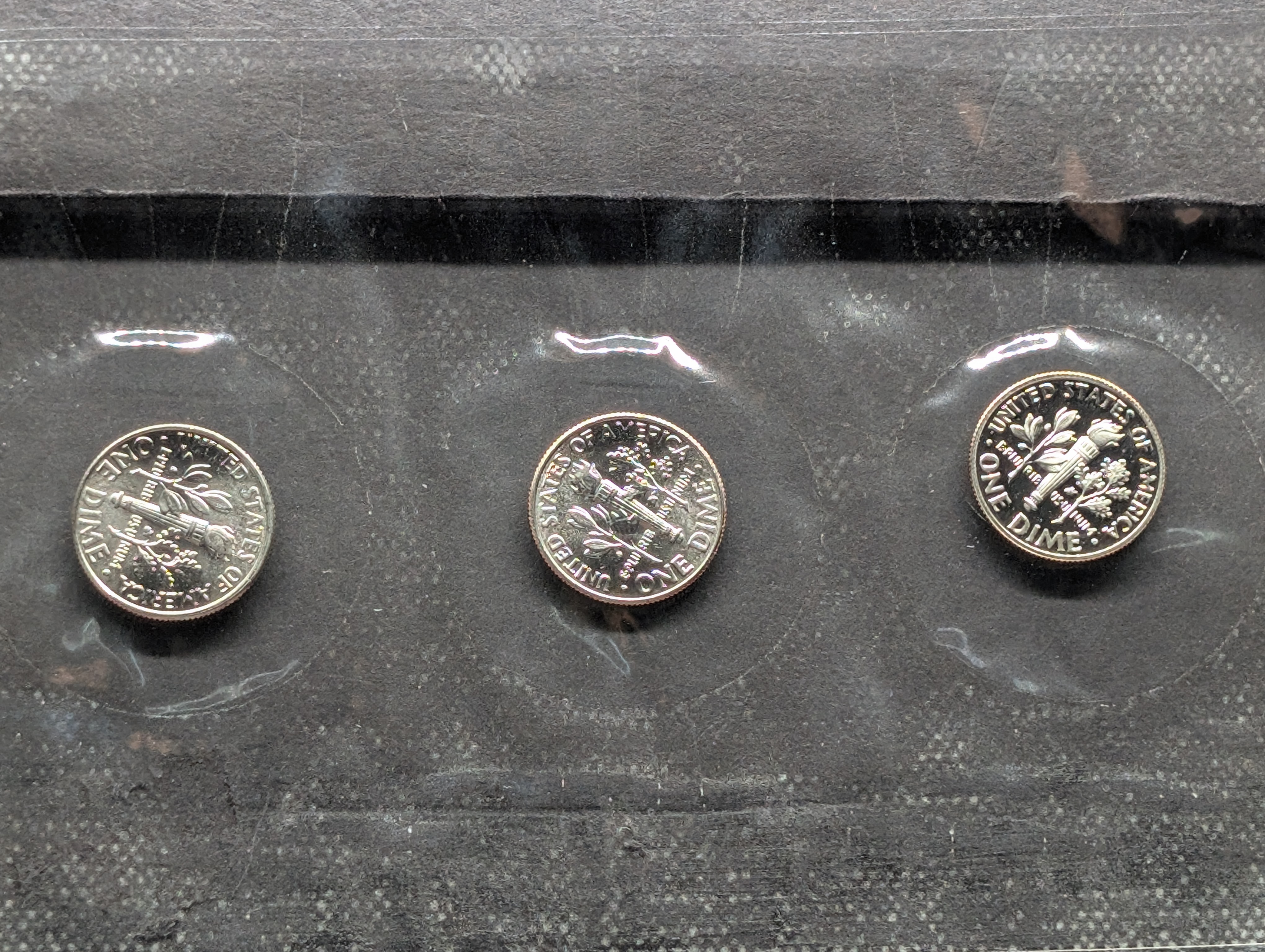 2023-P, D, & S Proof Franklin Roosevelt Dime 3-Coin Collection