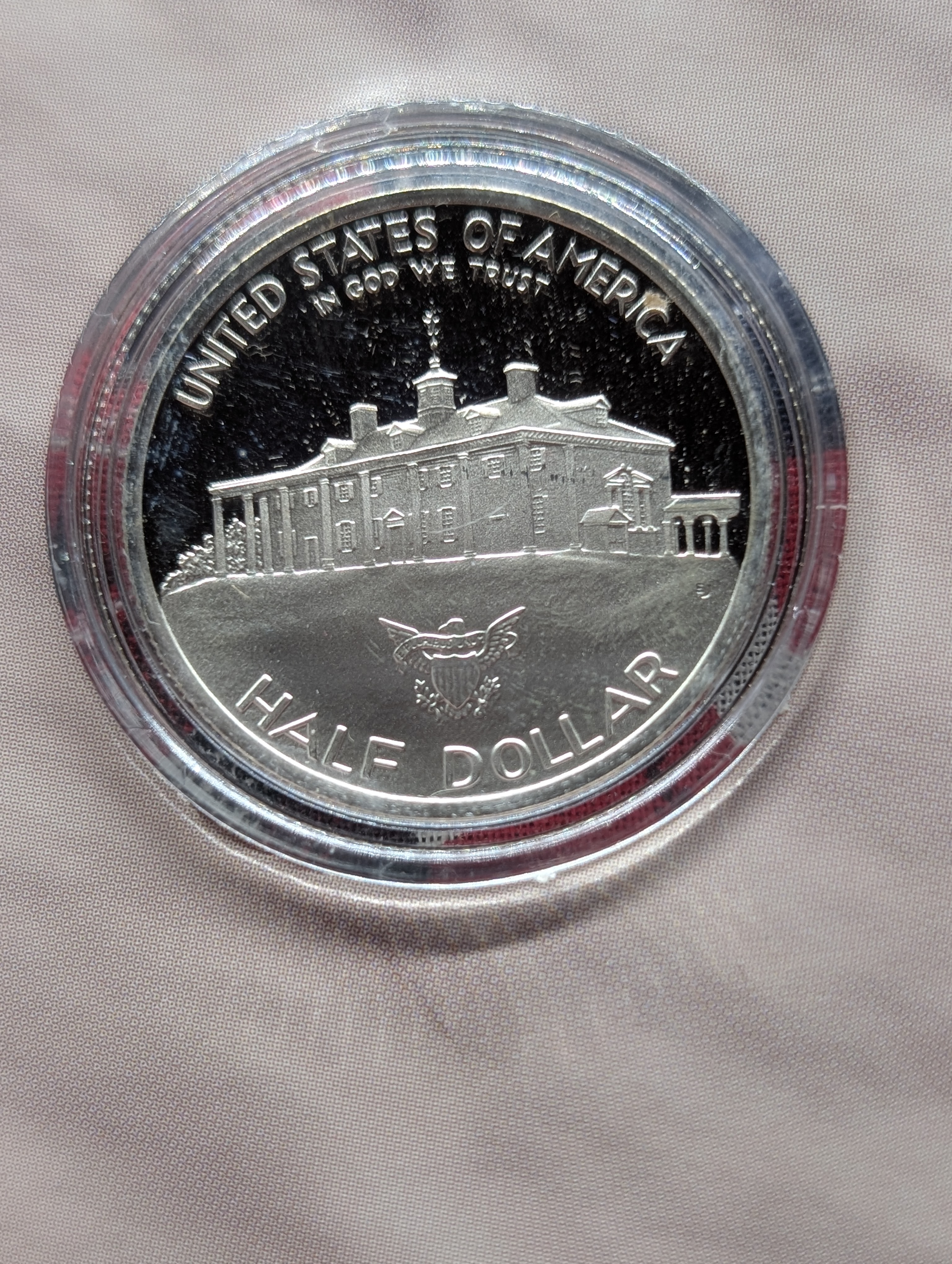 1982 George Washington SILVER PROOF Commem. Half-Dollar, 90% Silver