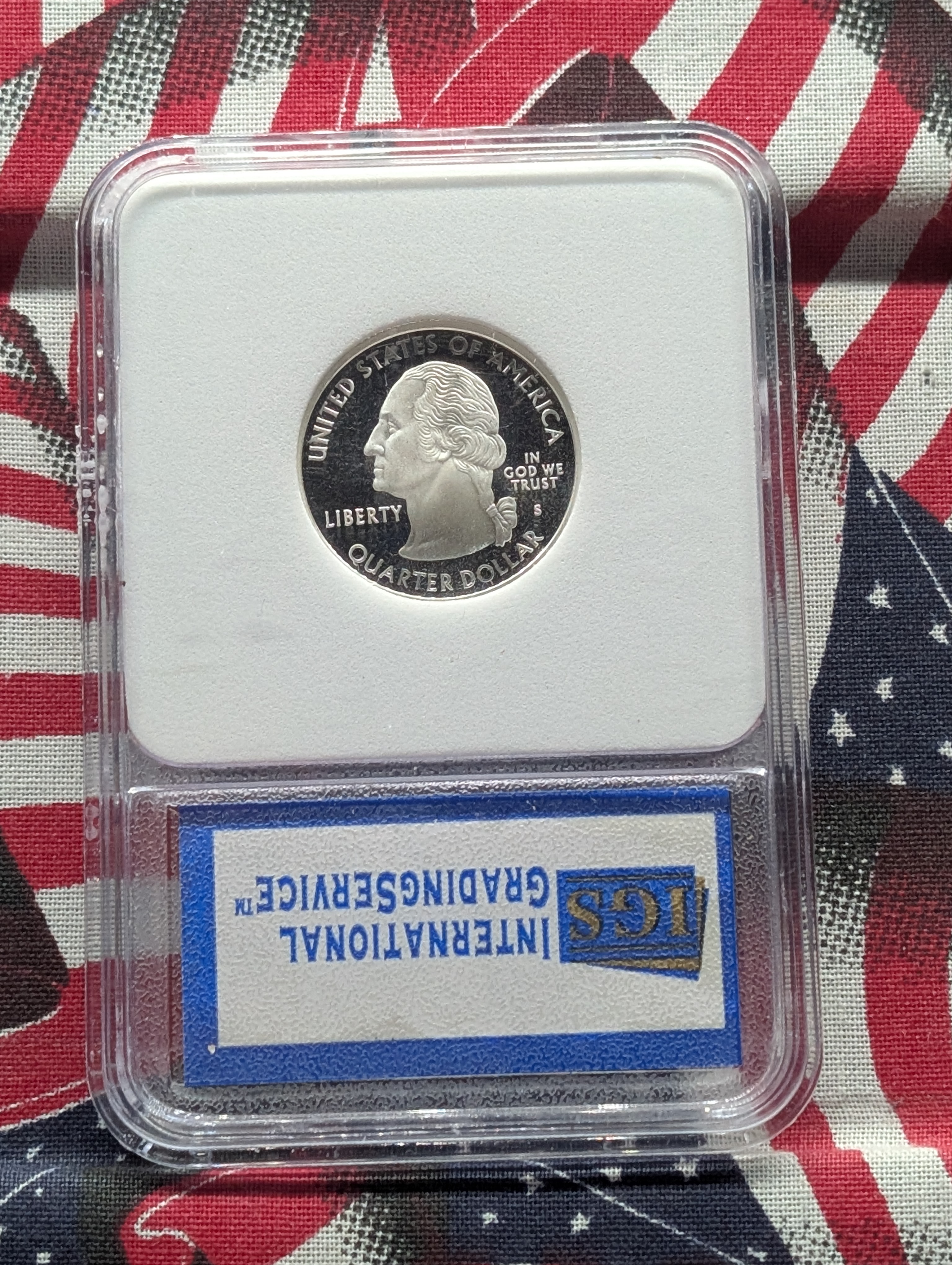 2007-S PROOF SILVER State Quarter - IGC PR-70 DCAM - Utah