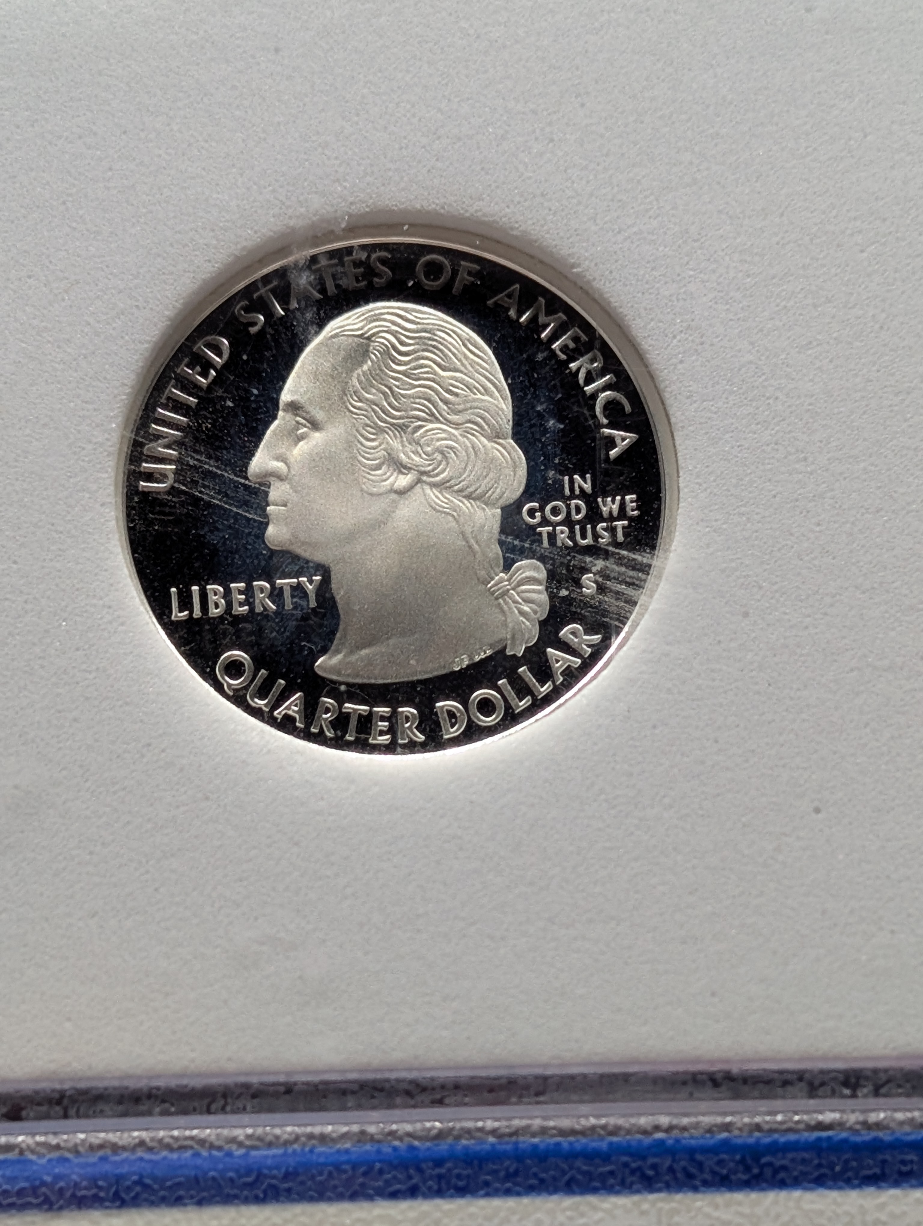 2007-S PROOF SILVER State Quarter - IGC PR-70 DCAM - Washington