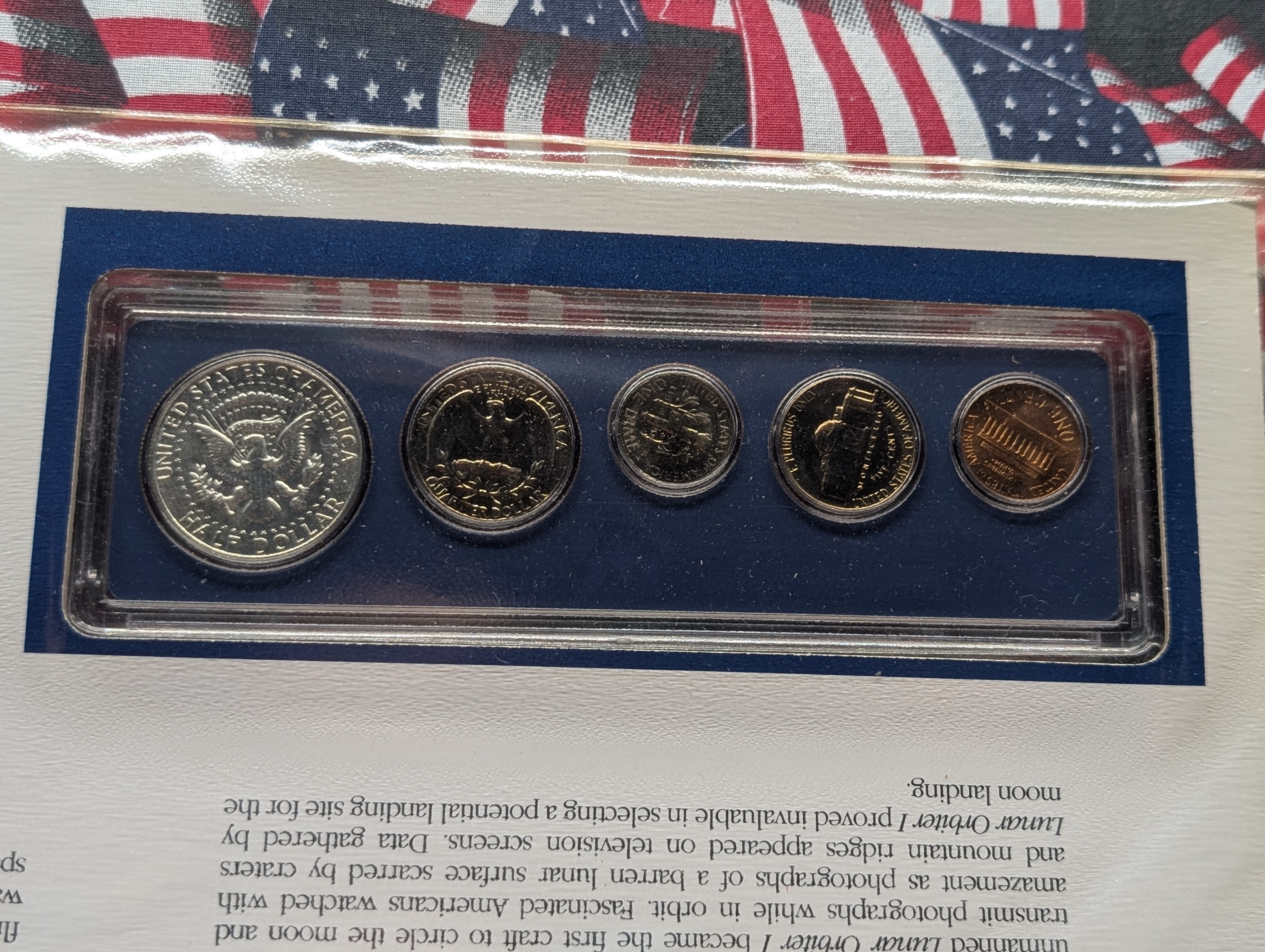 1966-P Unc. Special Mint Set w/ Historic Stamps - Includes 40% Silver Kennedy Half Dollar