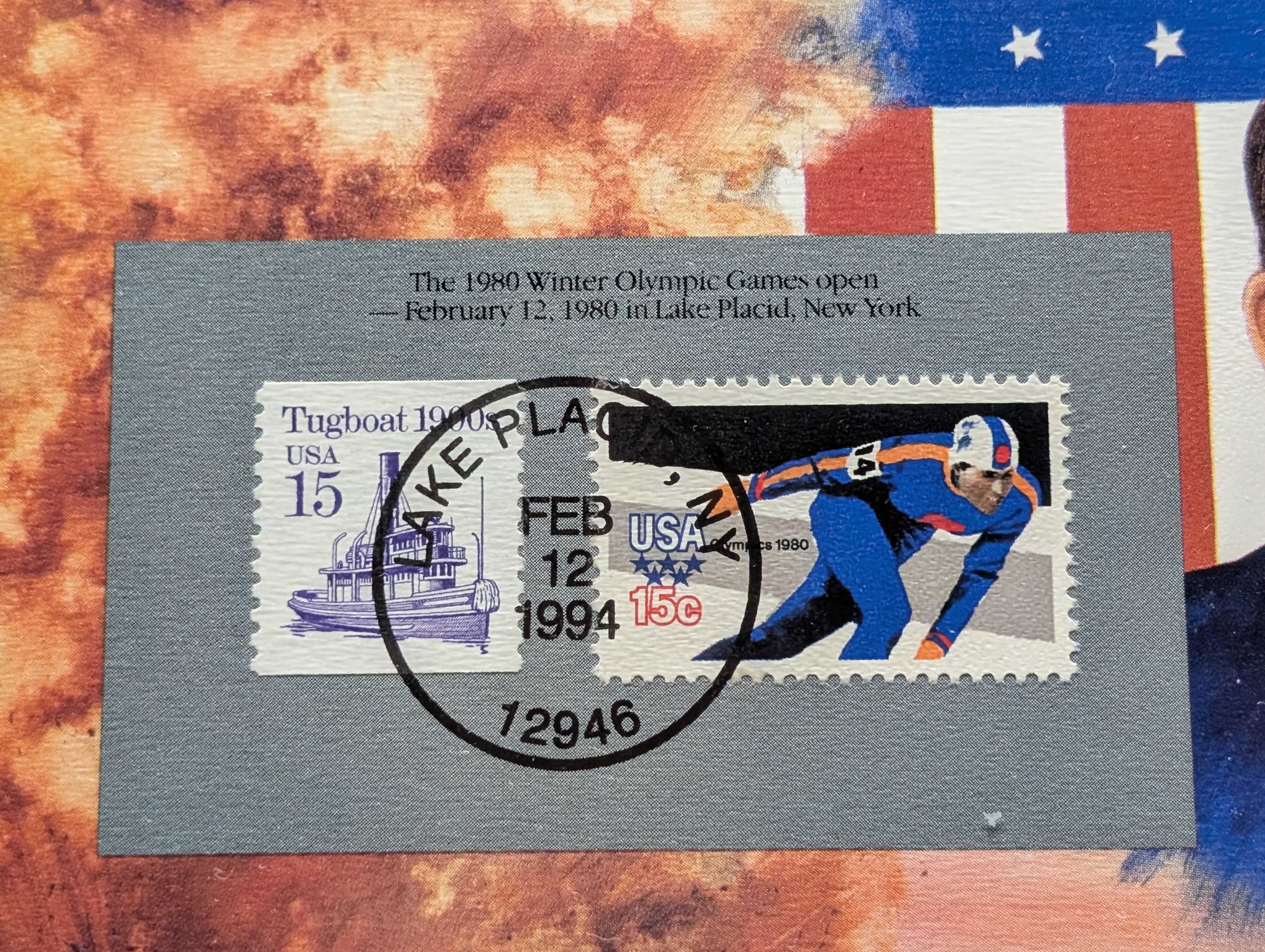 1980-P&D U.S. Mint Uncirculated Set w/ Historic Stamps and P,D & S Susan B. Anthony Dollars