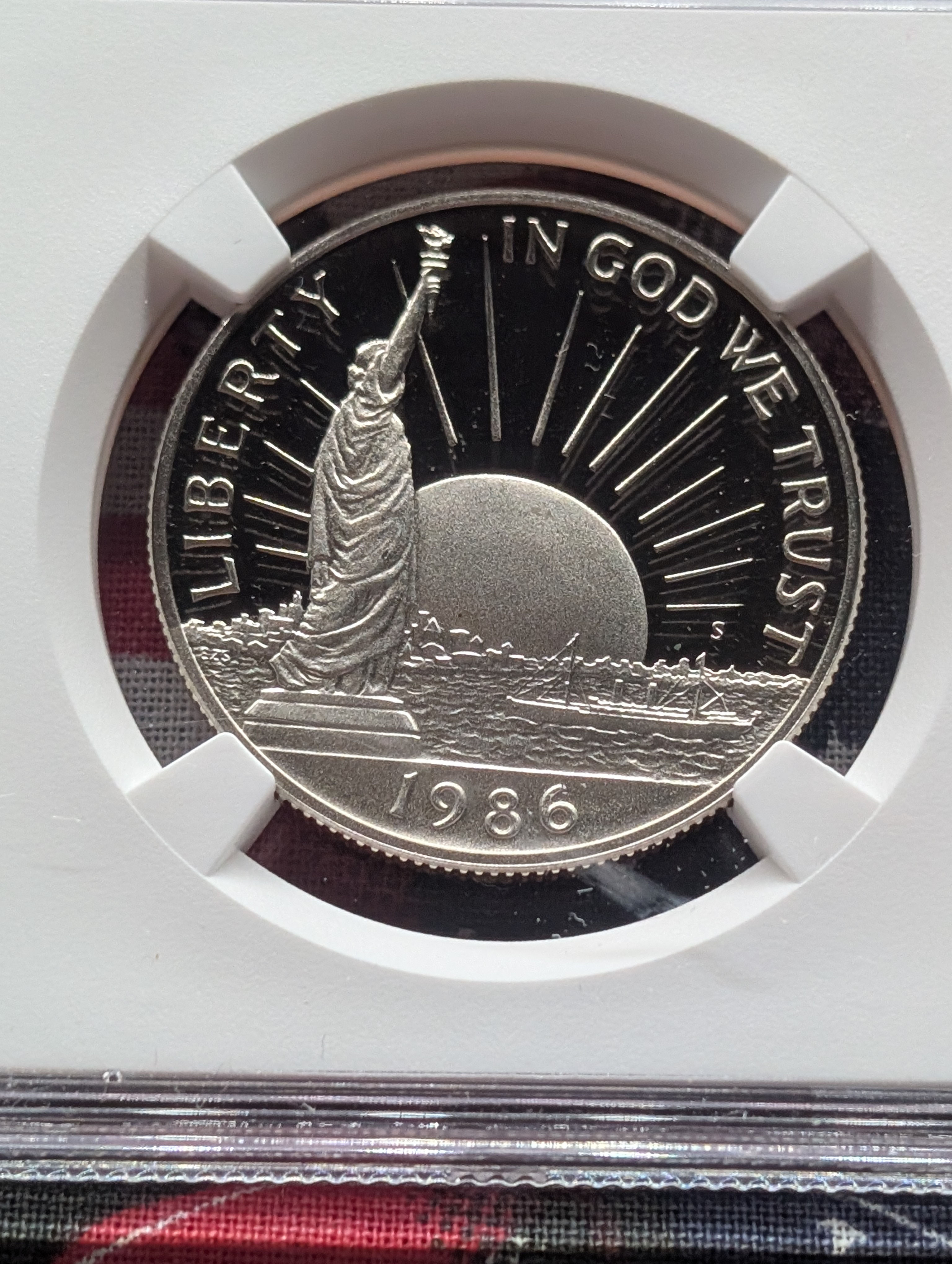 1986-S Statue of Liberty PROOF Half-Dollar - NGC PF69 Ultra Cameo