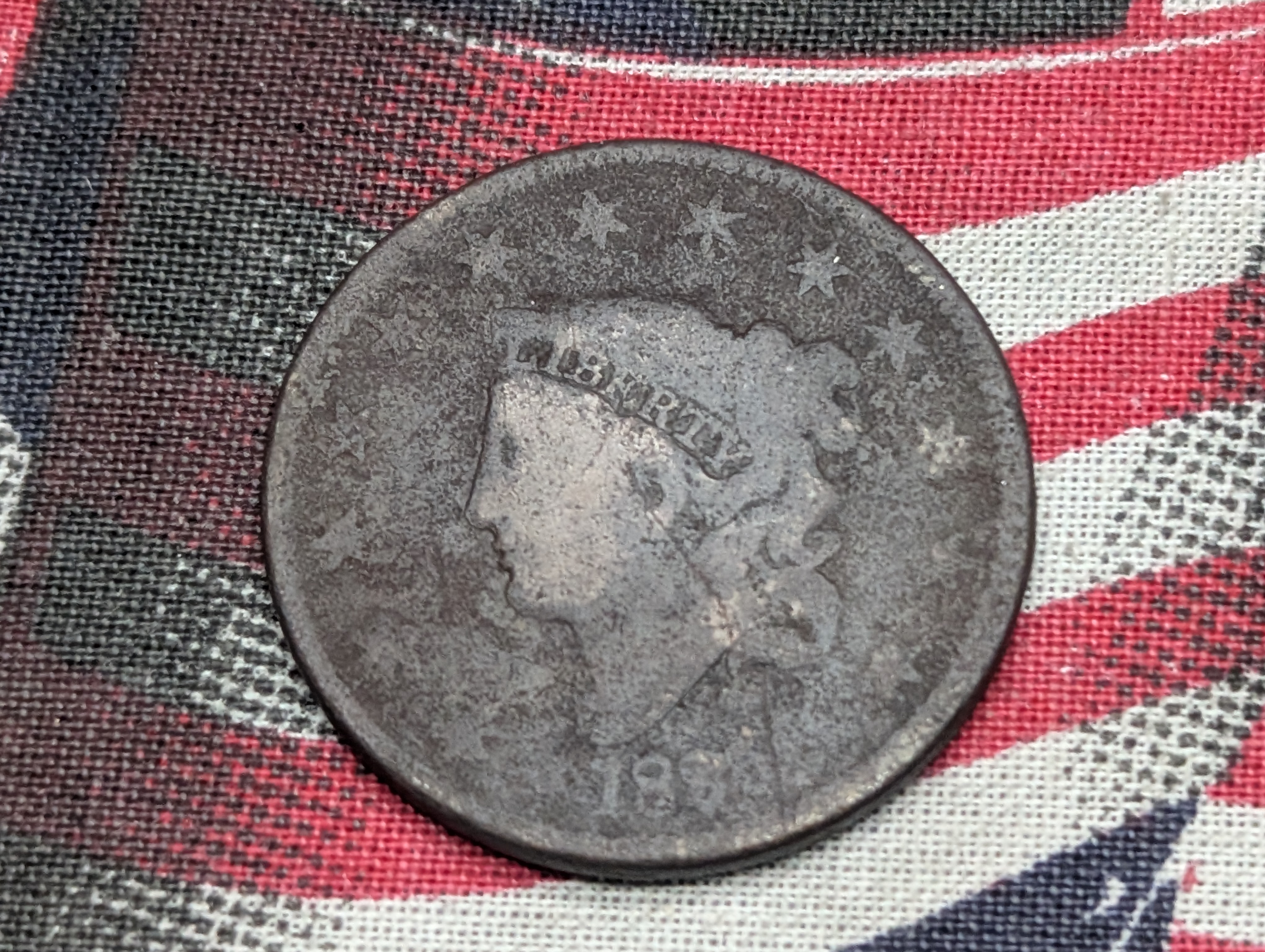 1835 Coronet Head Large Cent