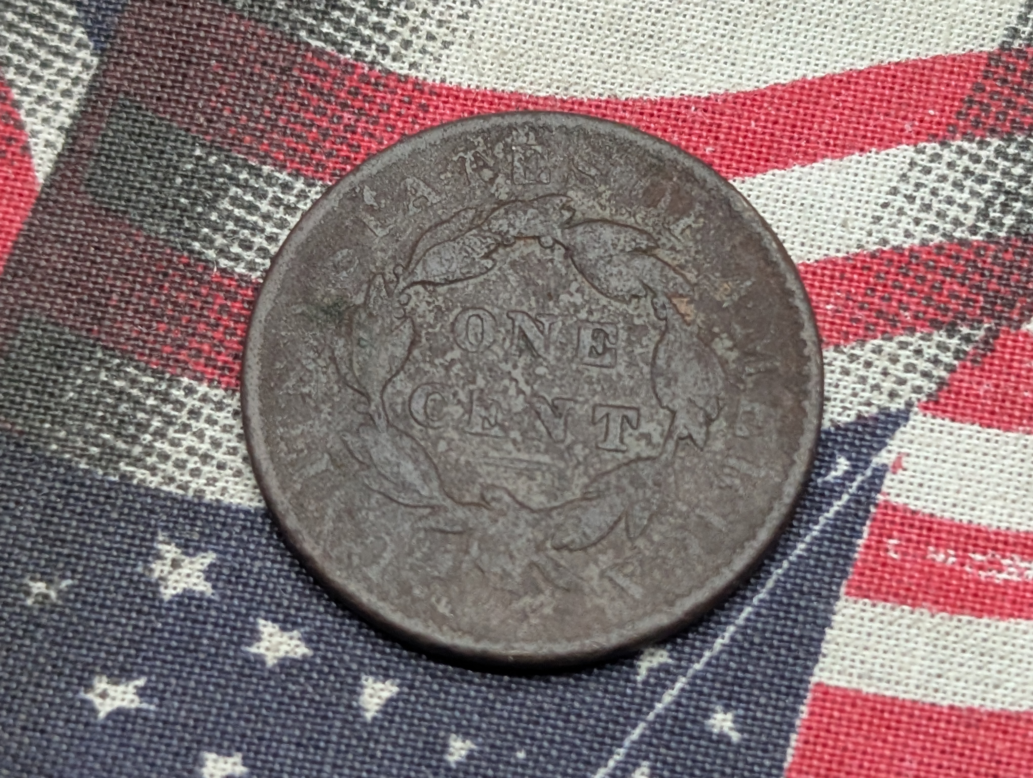 1835 Coronet Head Large Cent