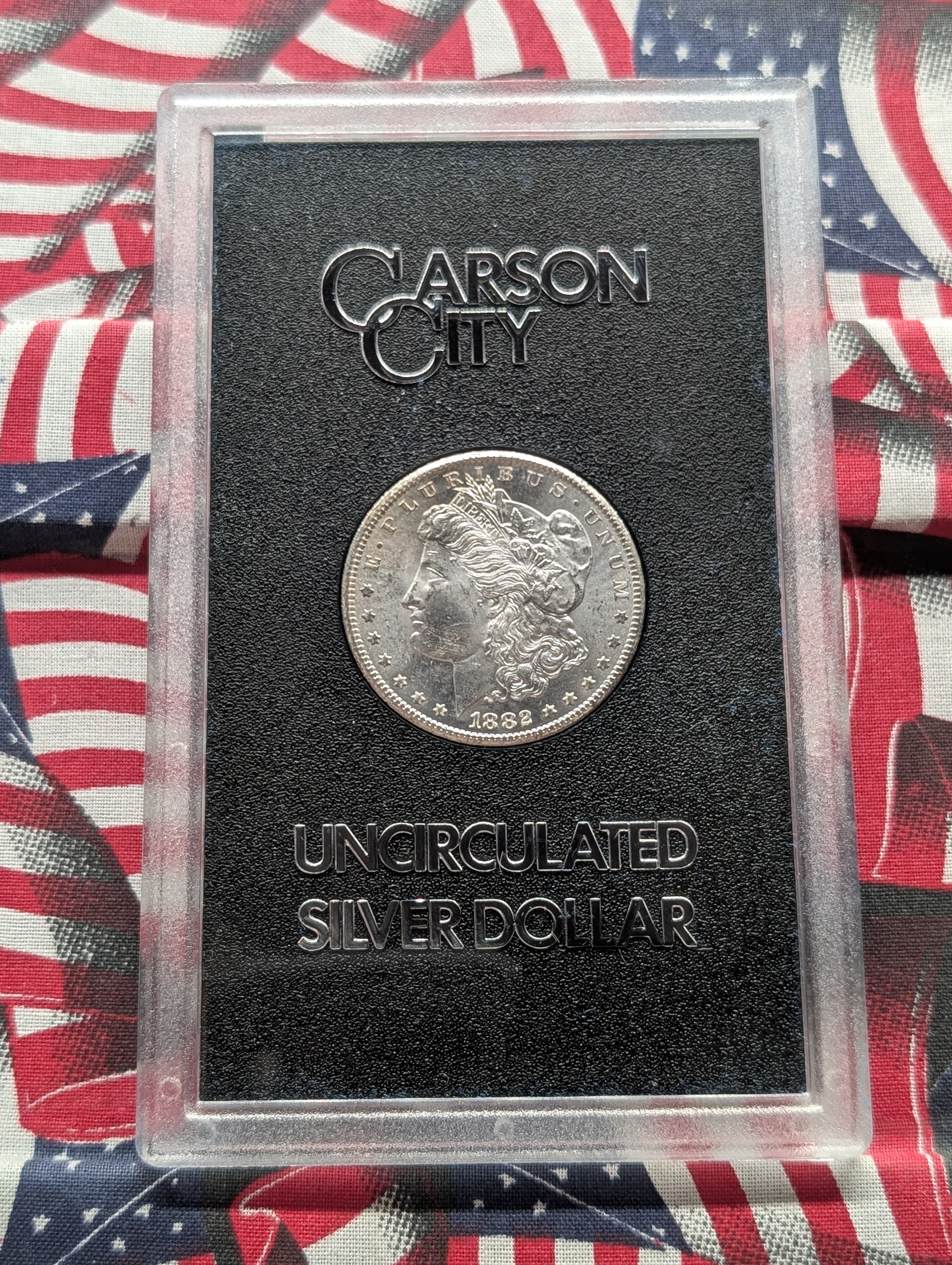 1882-CC Morgan SILVER Dollar - Choice UNC in GSA Packaging