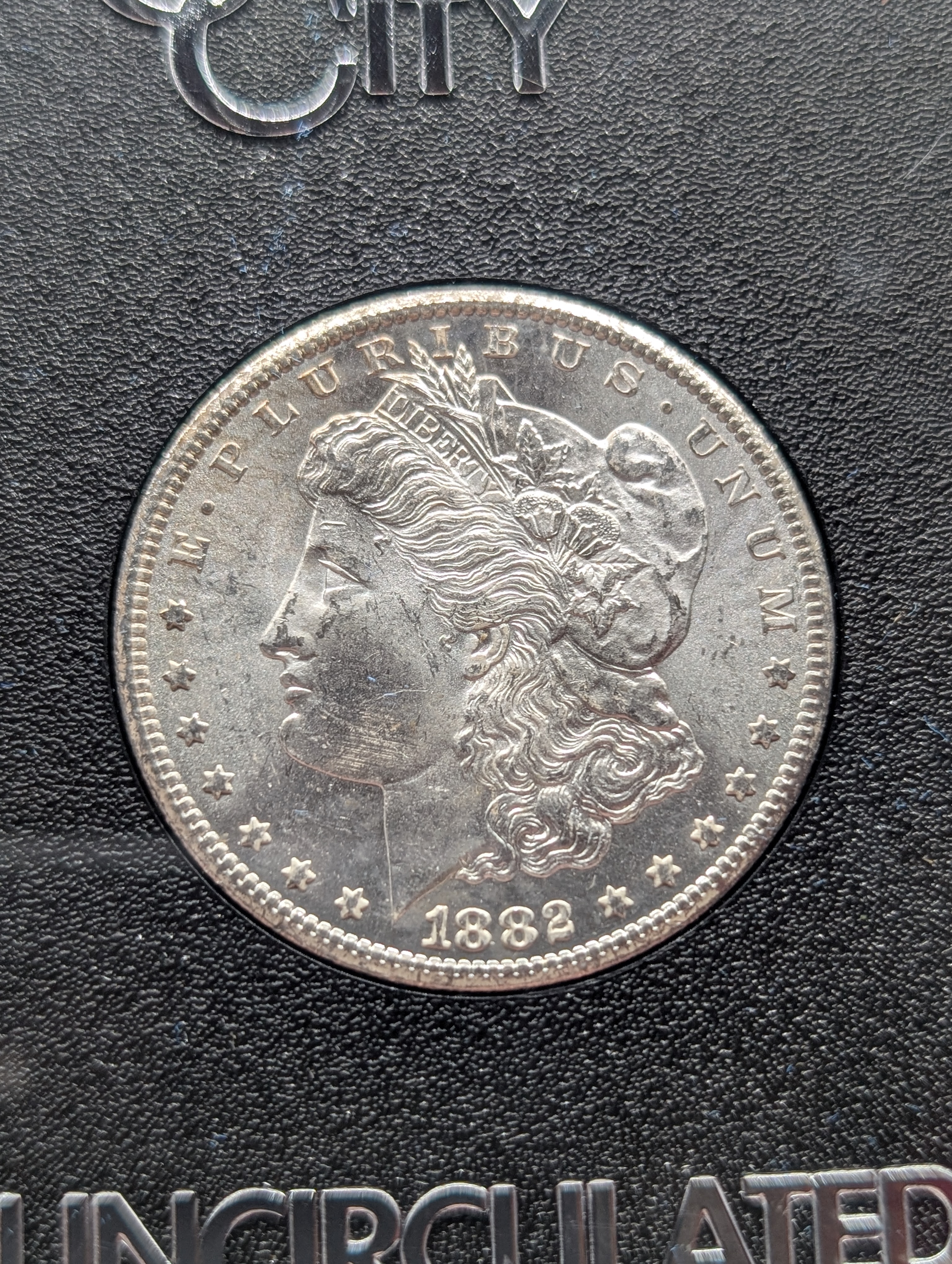 1882-CC Morgan SILVER Dollar - Choice UNC in GSA Packaging