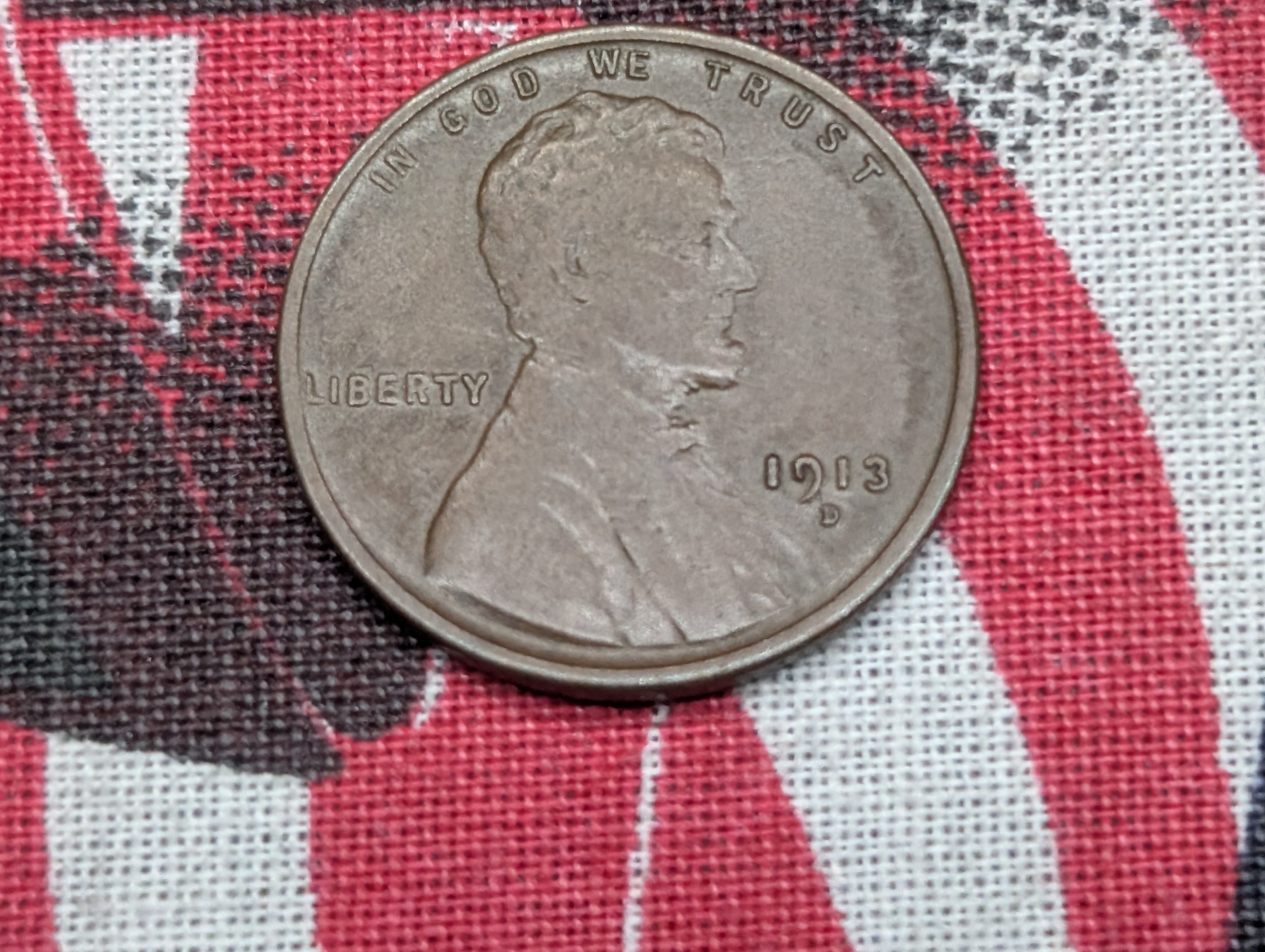 1913-D Lincoln Wheat Cent