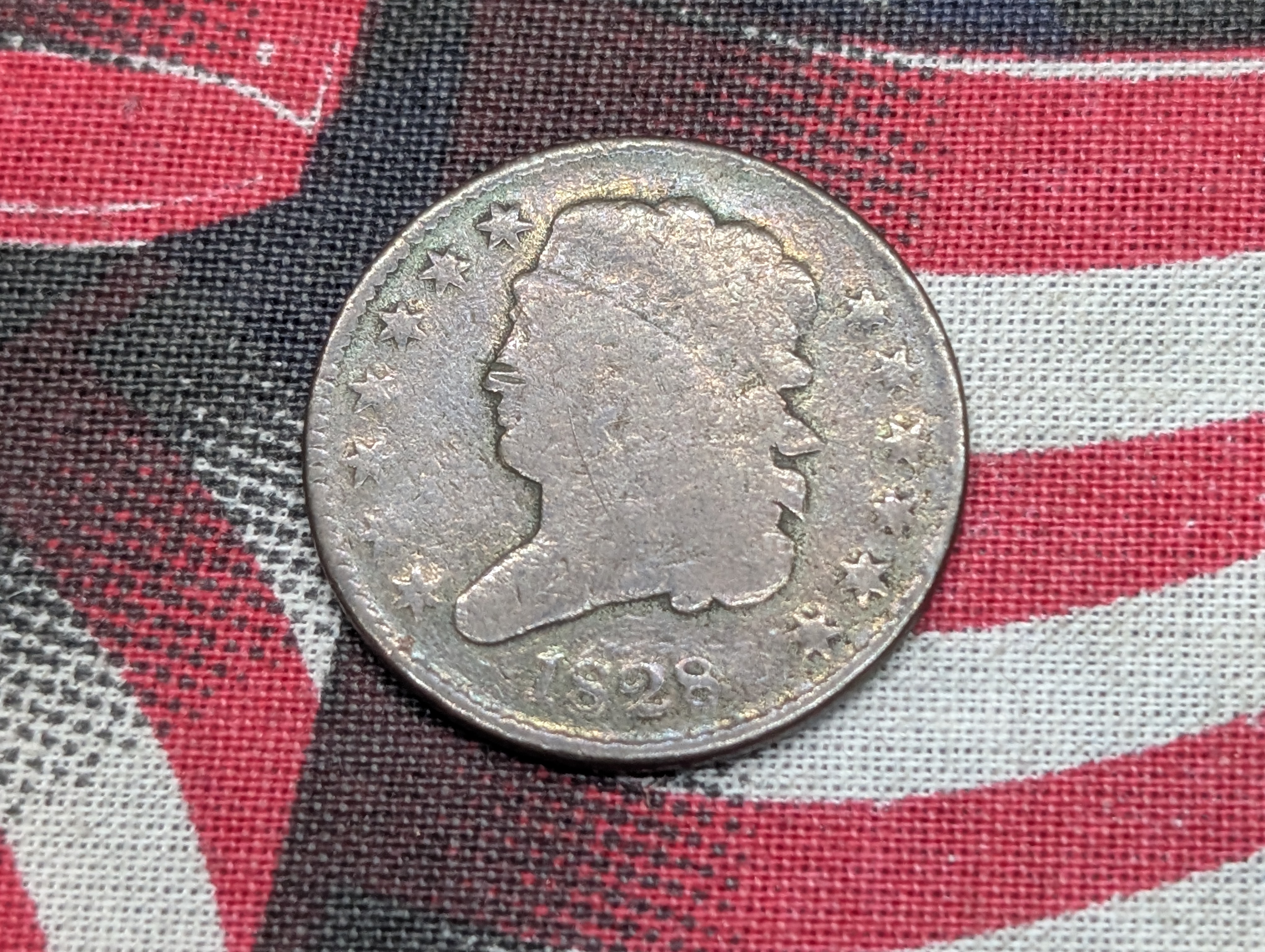 1828 Classic Head Half-Cent