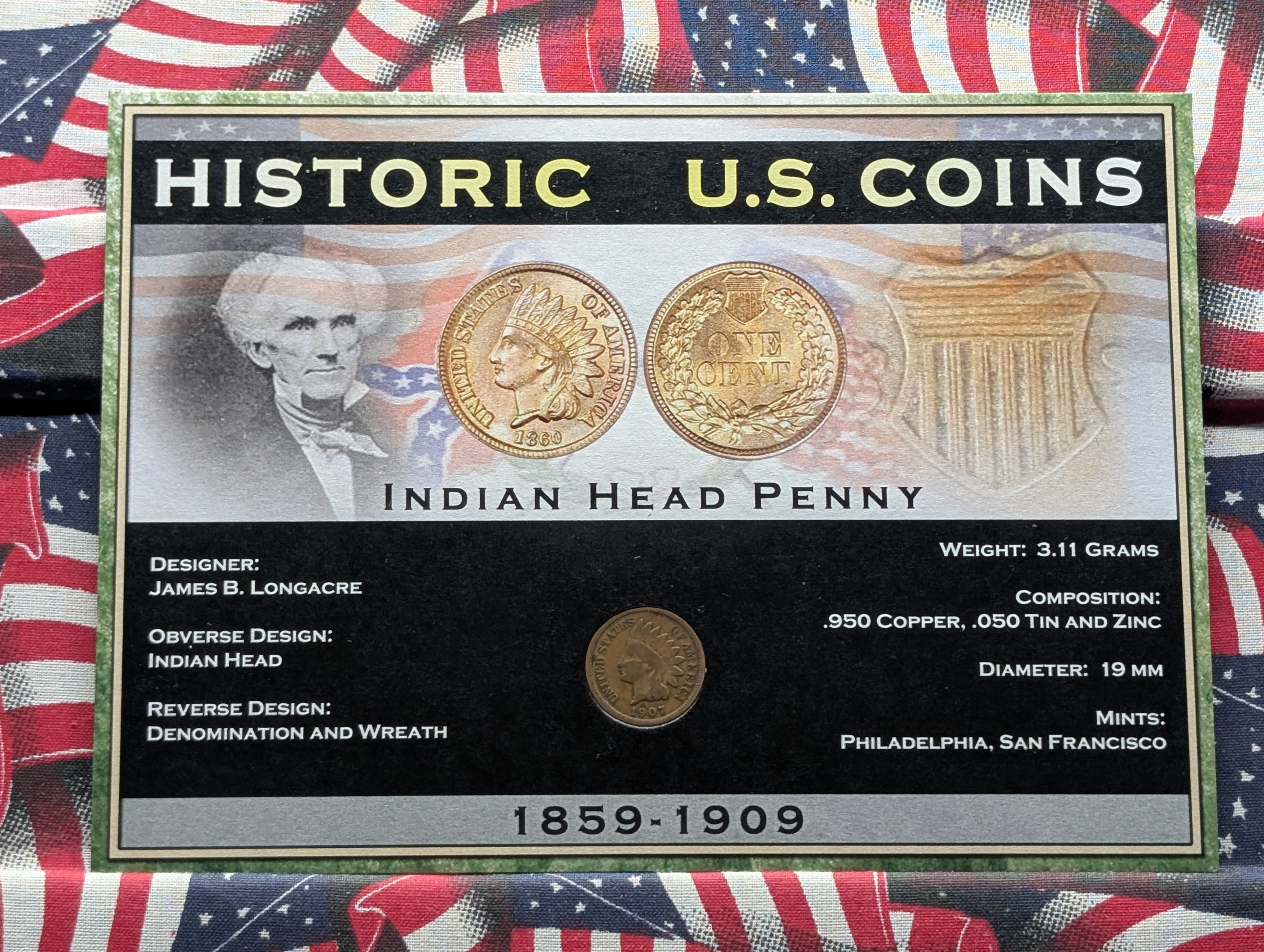 1907 Indian Head Cent